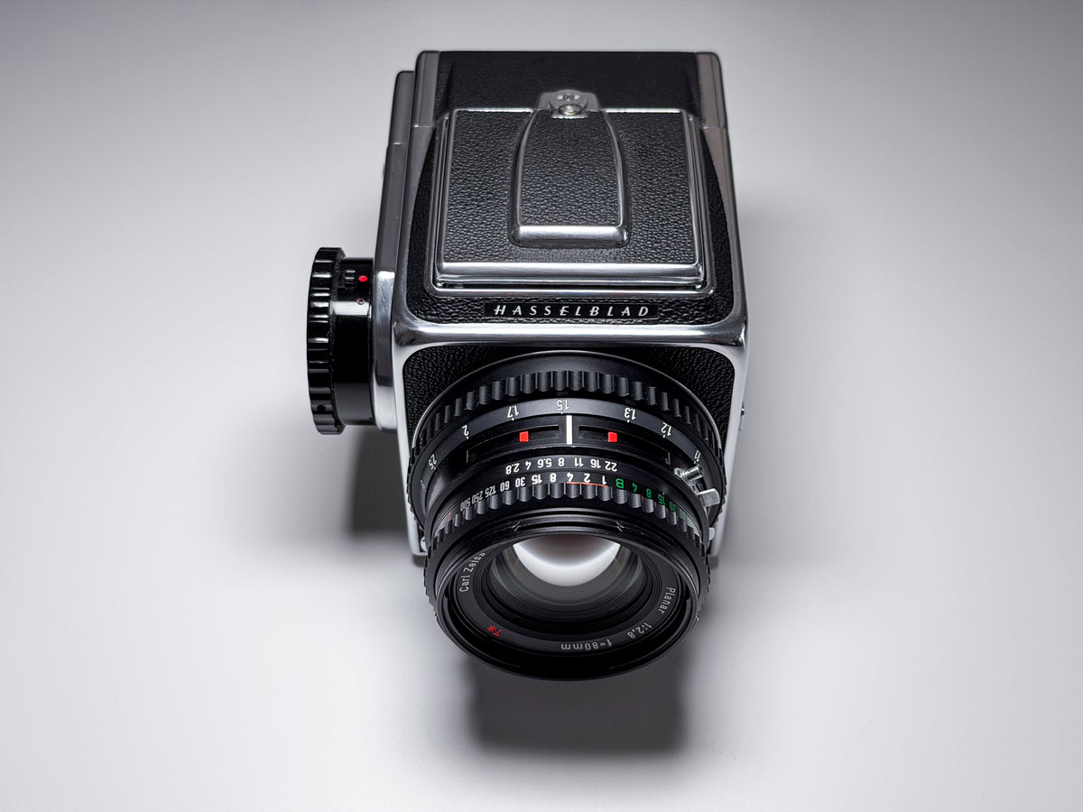 Hasselblad 500 C/M CM + 80mm Zeiss T* 6x6 Medium Format, Excellent, Film Tested