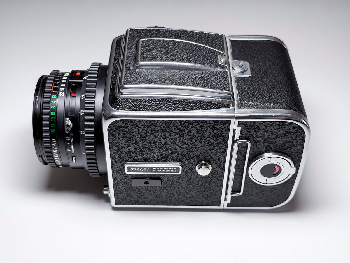 Hasselblad 500 C/M CM + 80mm Zeiss T* 6x6 Medium Format, Excellent, Film Tested