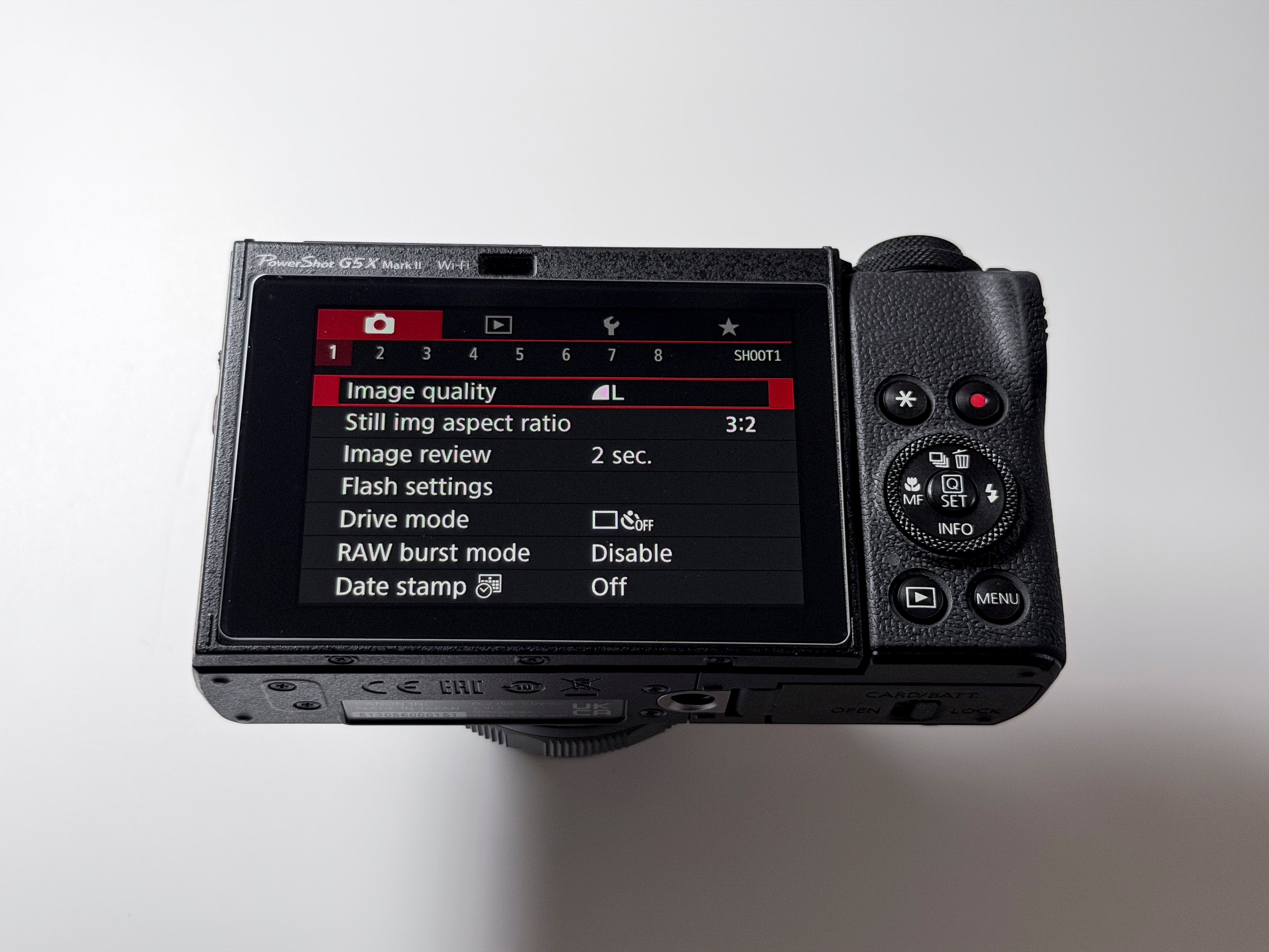 Canon G5X Mark II Powershot Compact Camera - 1 Year Warranty, Excellent G5 X