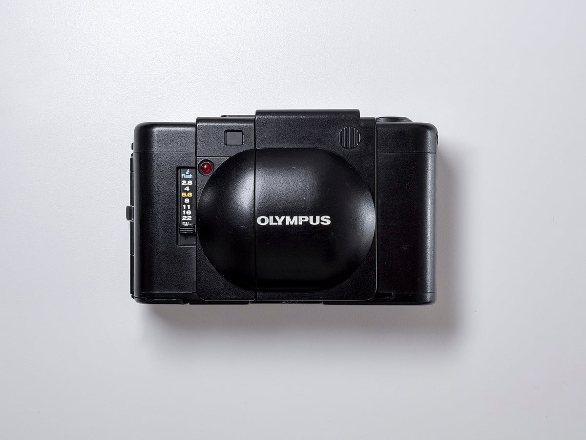 Olympus XA 35mm Film Camera Rangefinder + A16 Flash - Excellent and Tested