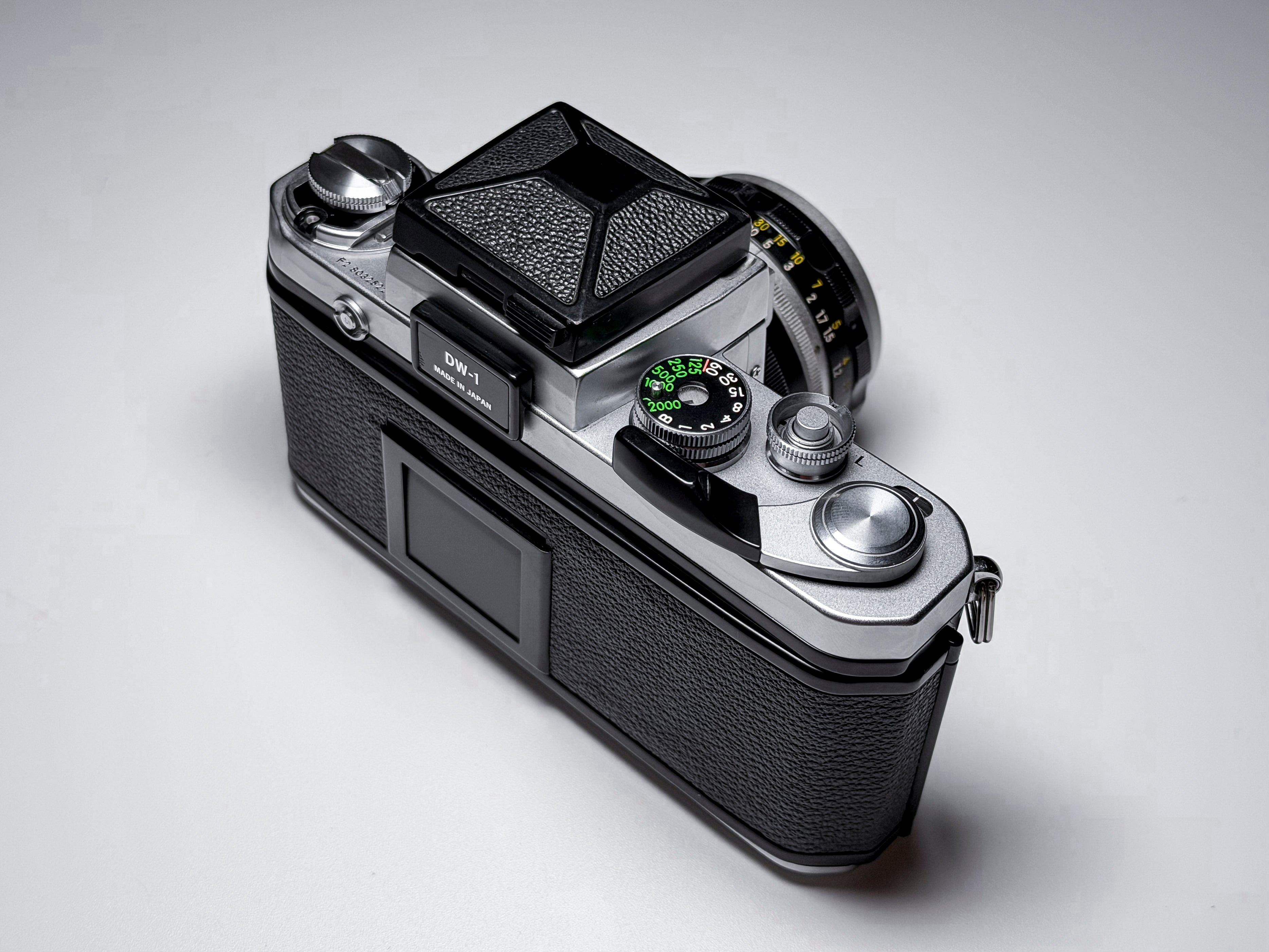 Nikon F2 + DW-1 Waist Level Finder + 50mm Nikkor H - Film Tested, Excellent