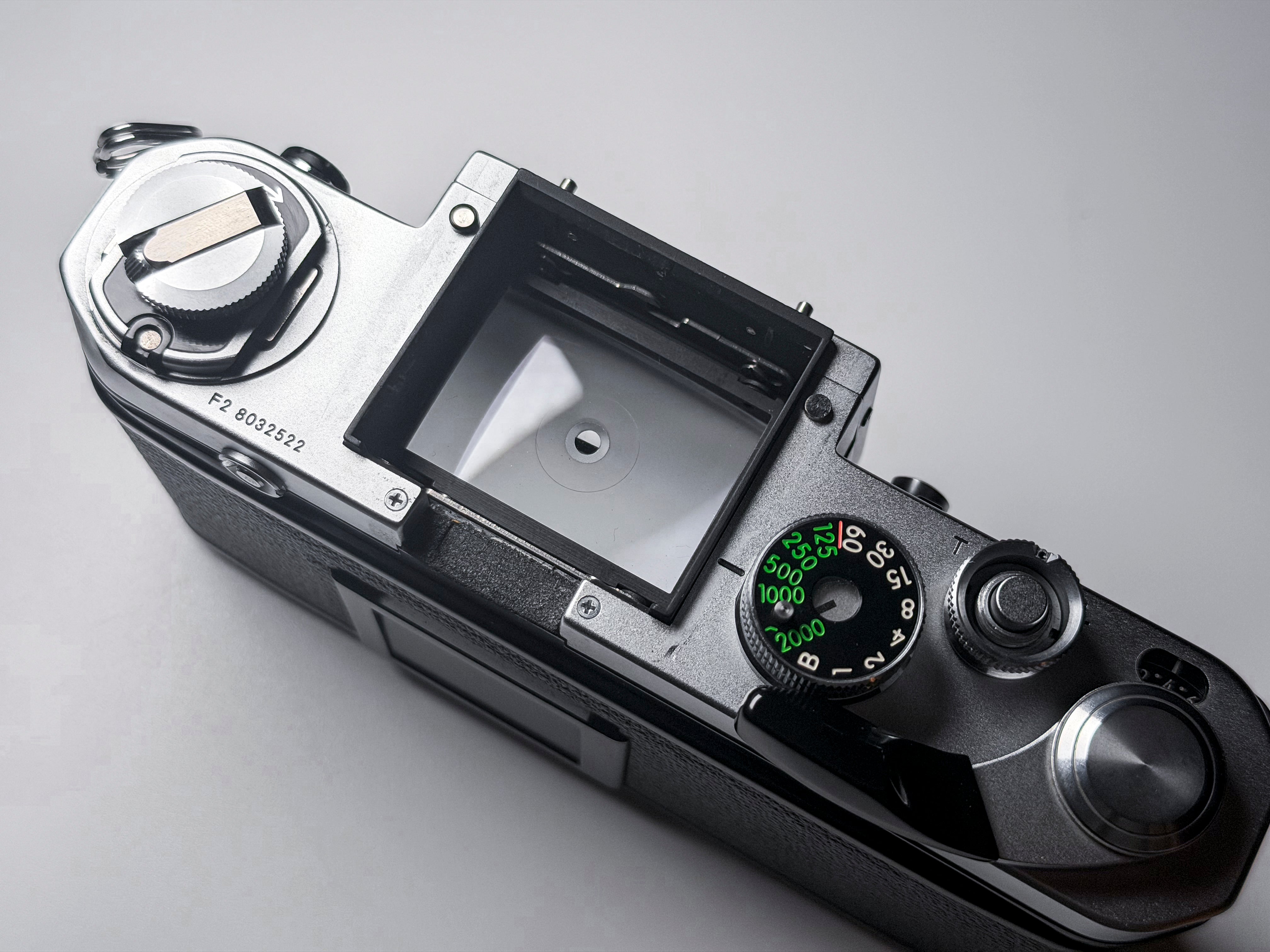 Nikon F2 + DW-1 Waist Level Finder + 50mm Nikkor H - Film Tested, Excellent