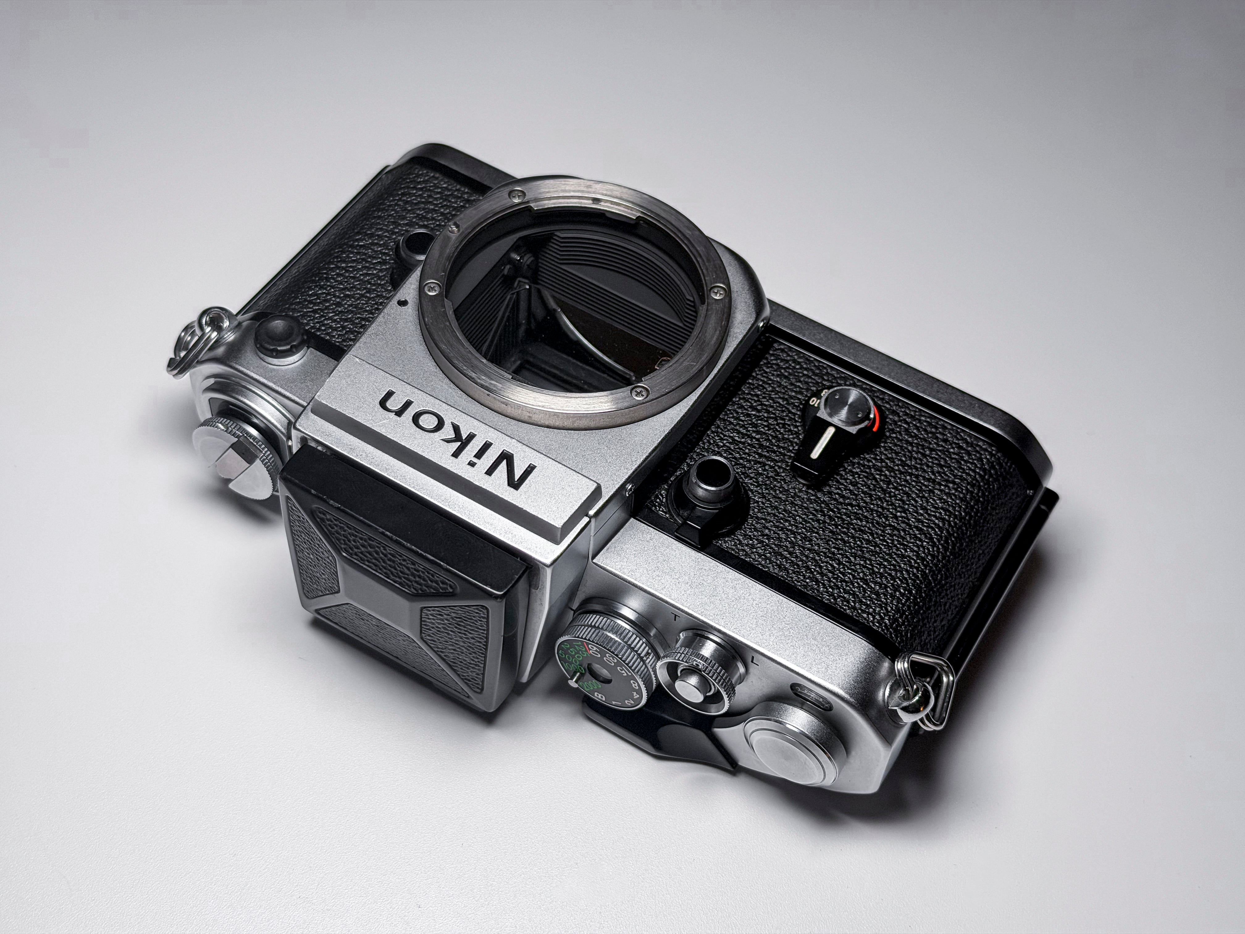 Nikon F2 + DW-1 Waist Level Finder + 50mm Nikkor H - Film Tested, Excellent