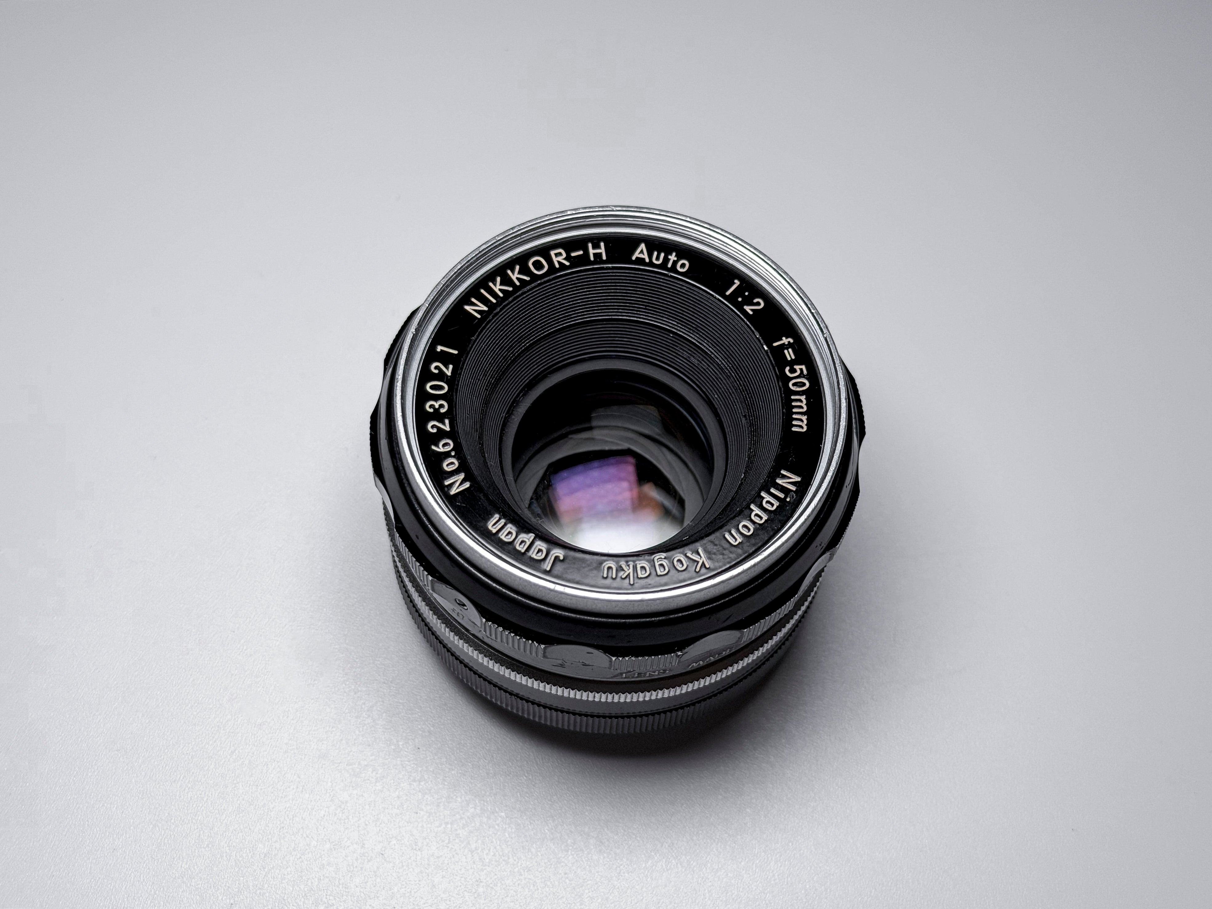 Nikon F2 + DW-1 Waist Level Finder + 50mm Nikkor H - Film Tested, Excellent