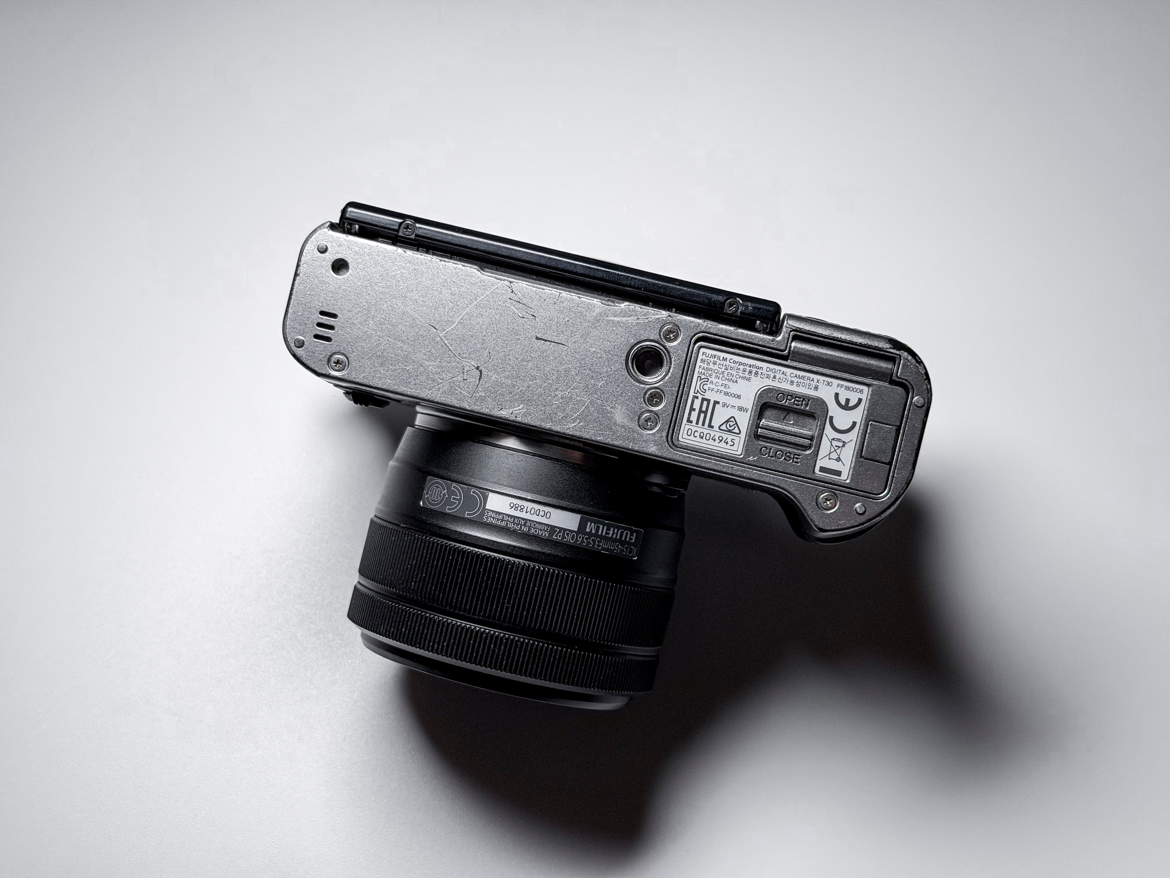 Fujifilm X-T30 + 15-45mm Kit Mirrorless APS-C 4K Fuji - Working, Read Descriptio