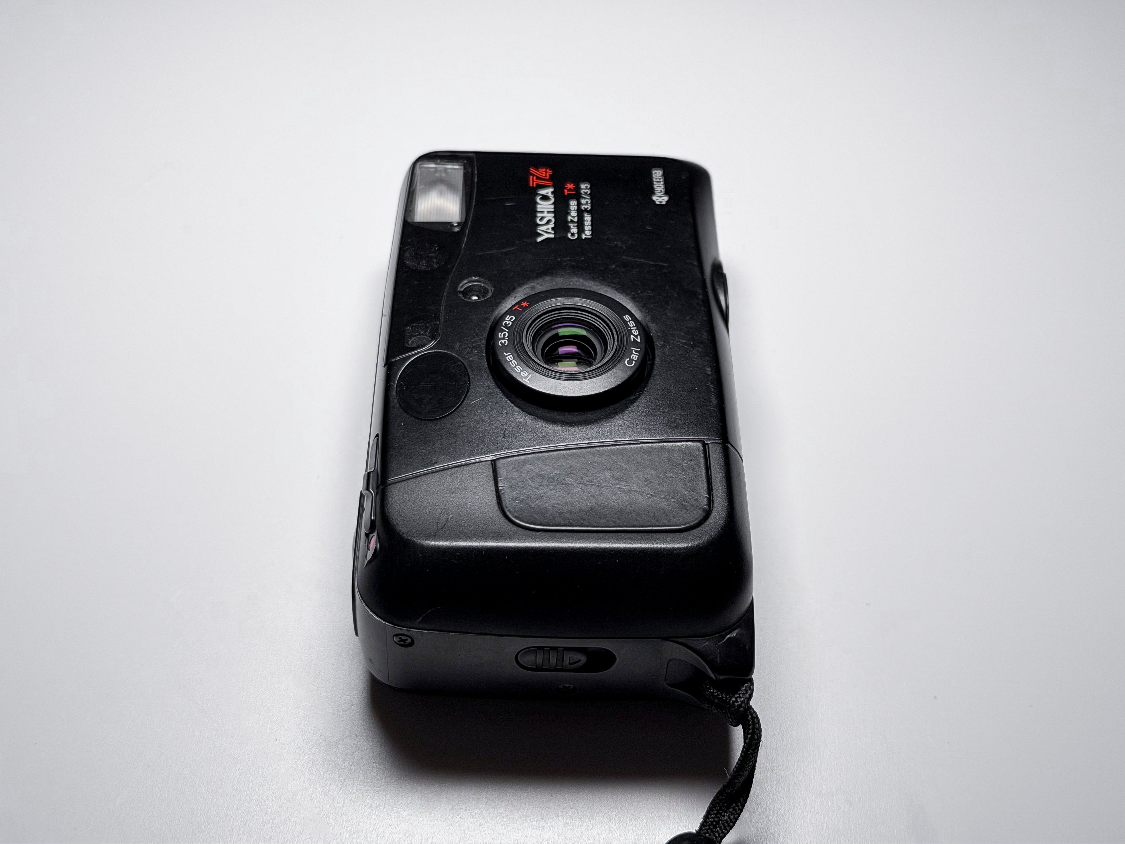 Yashica T4 Zeiss Lens 35mm Film Camera - Tested, Excellent