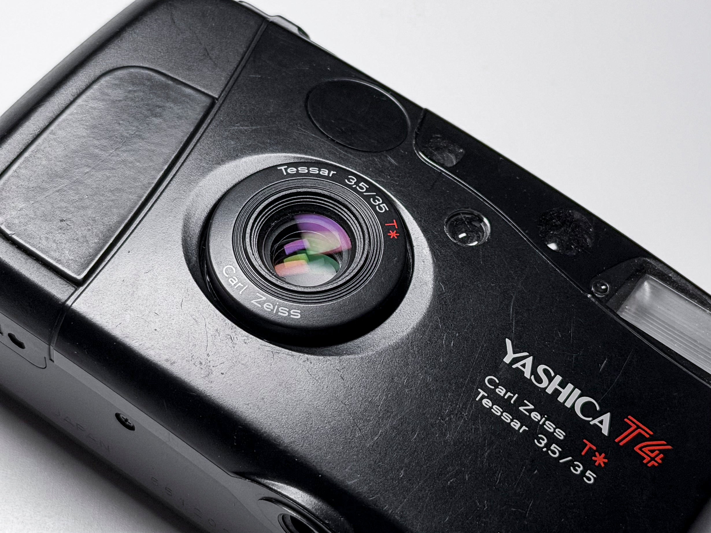 Yashica T4 Zeiss Lens 35mm Film Camera - Tested, Excellent