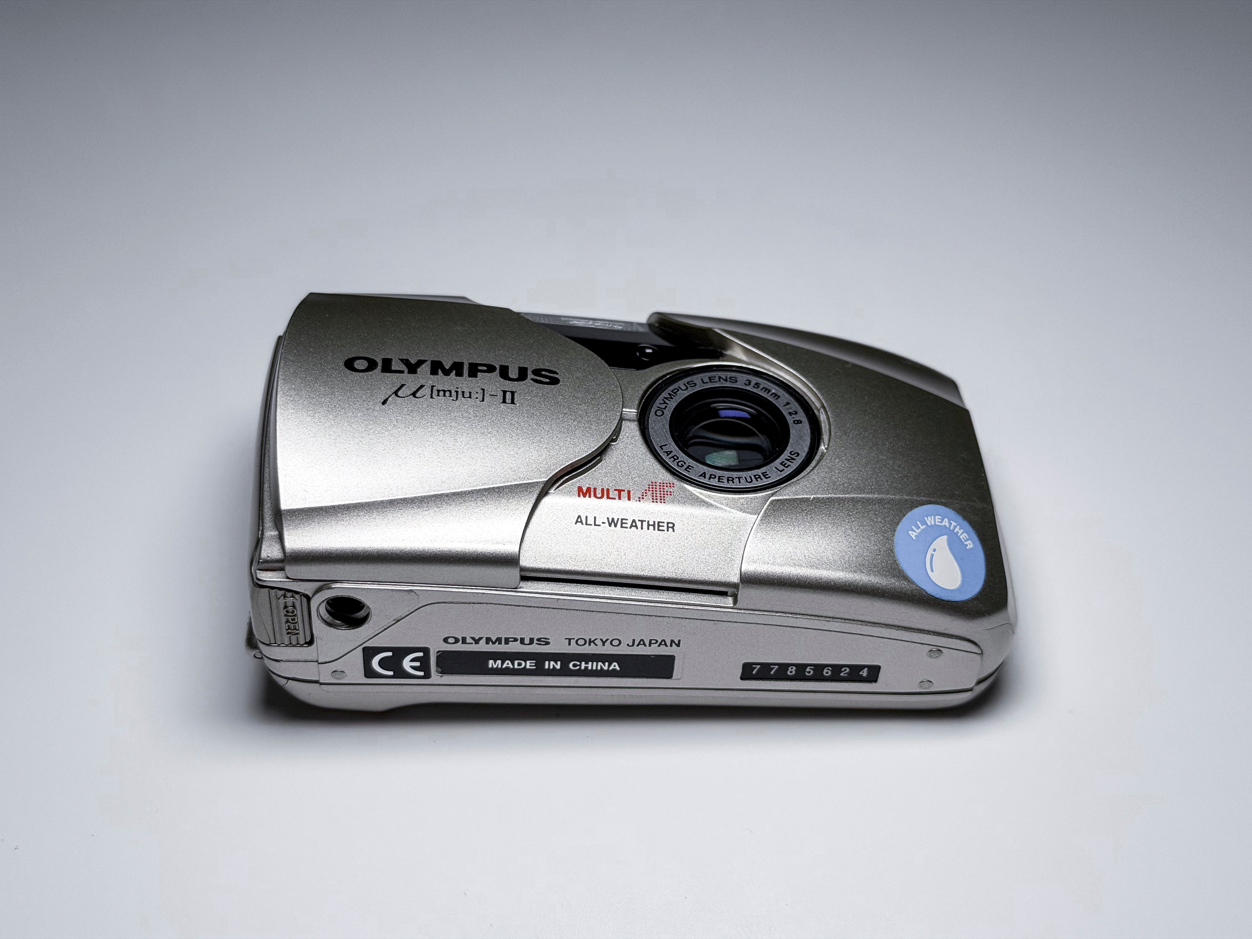 Olympus Mju ii 2 35mm Film Camera - Film Tested and Perfectly Working, Excellent