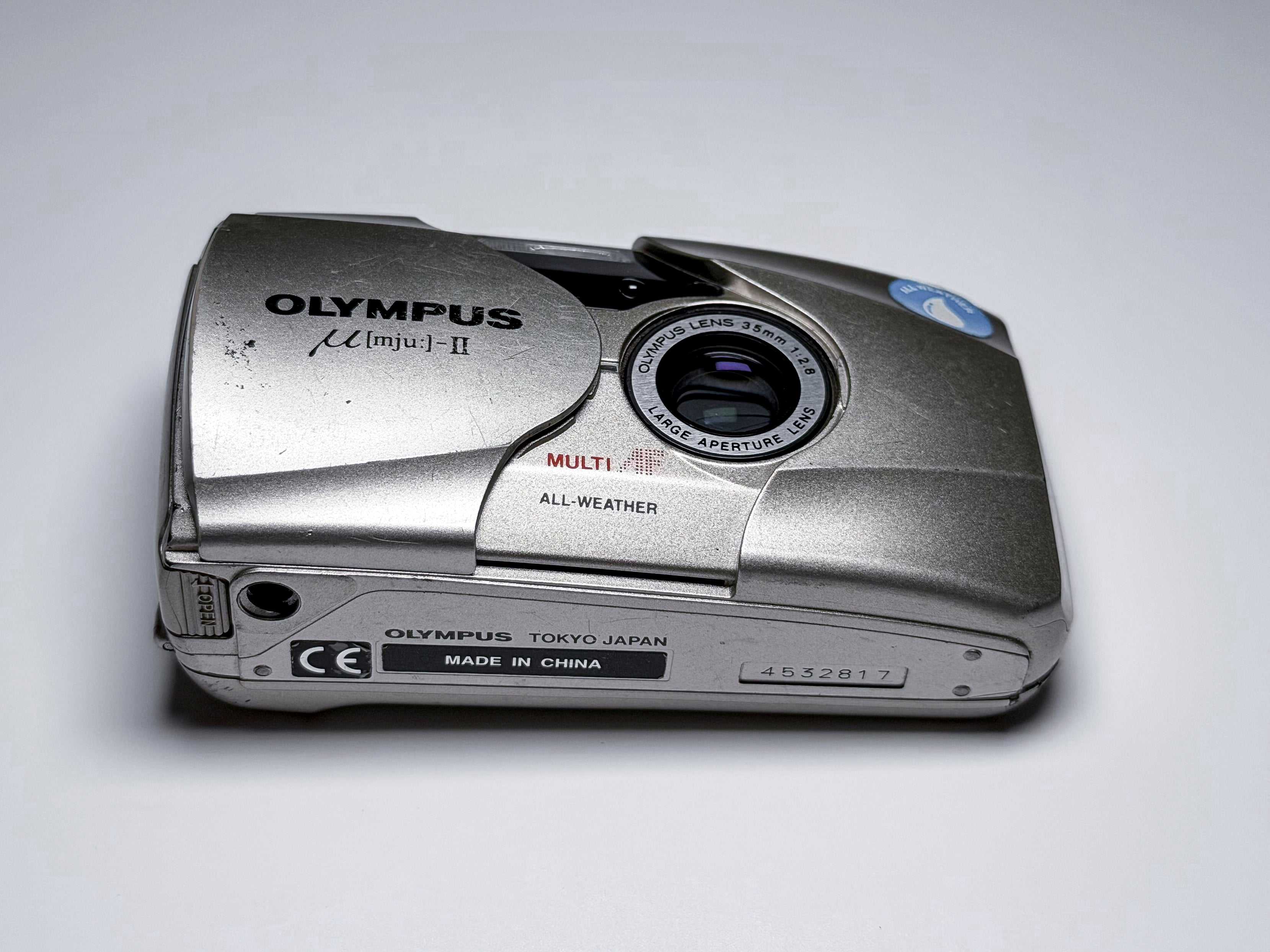 Olympus Mju ii 2 35mm Film Camera - Film Tested and Perfectly Working, Excellent
