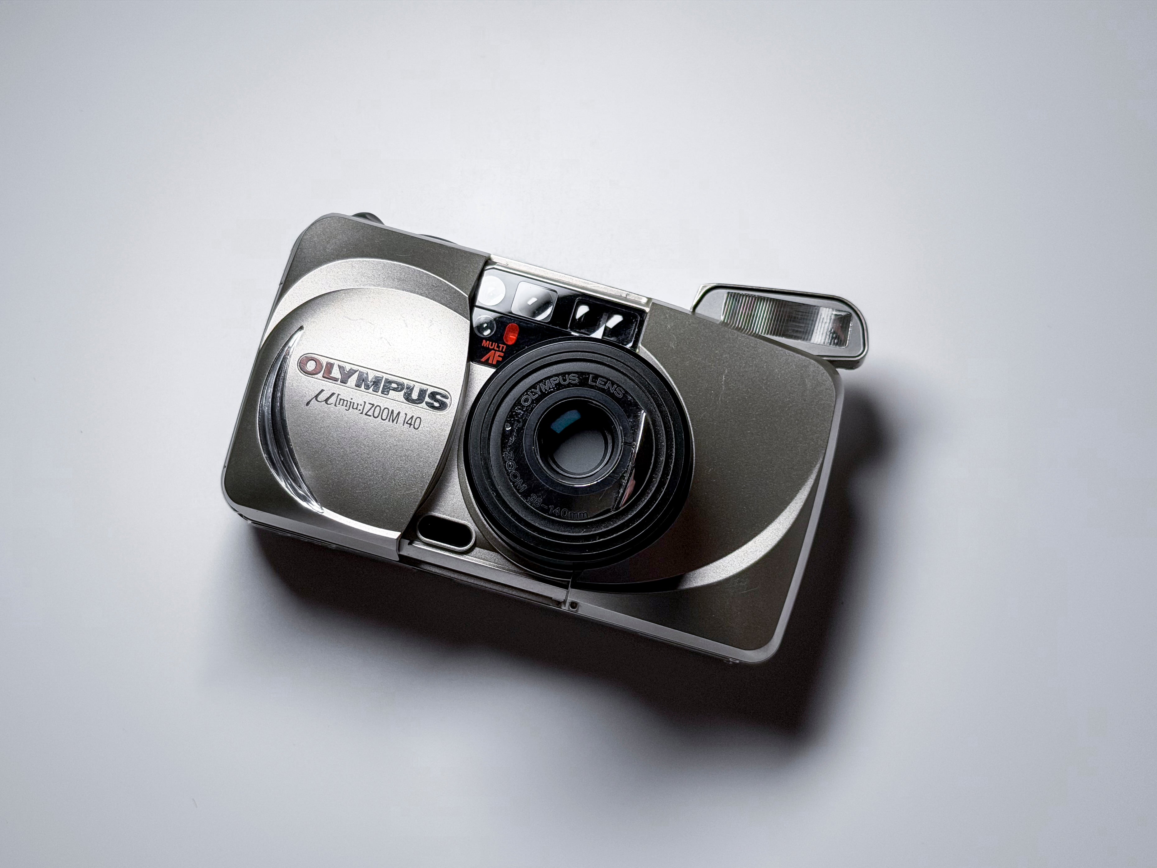 Olympus Mju Zoom 140 35mm Film Camera - Film Tested, Perfectly Working