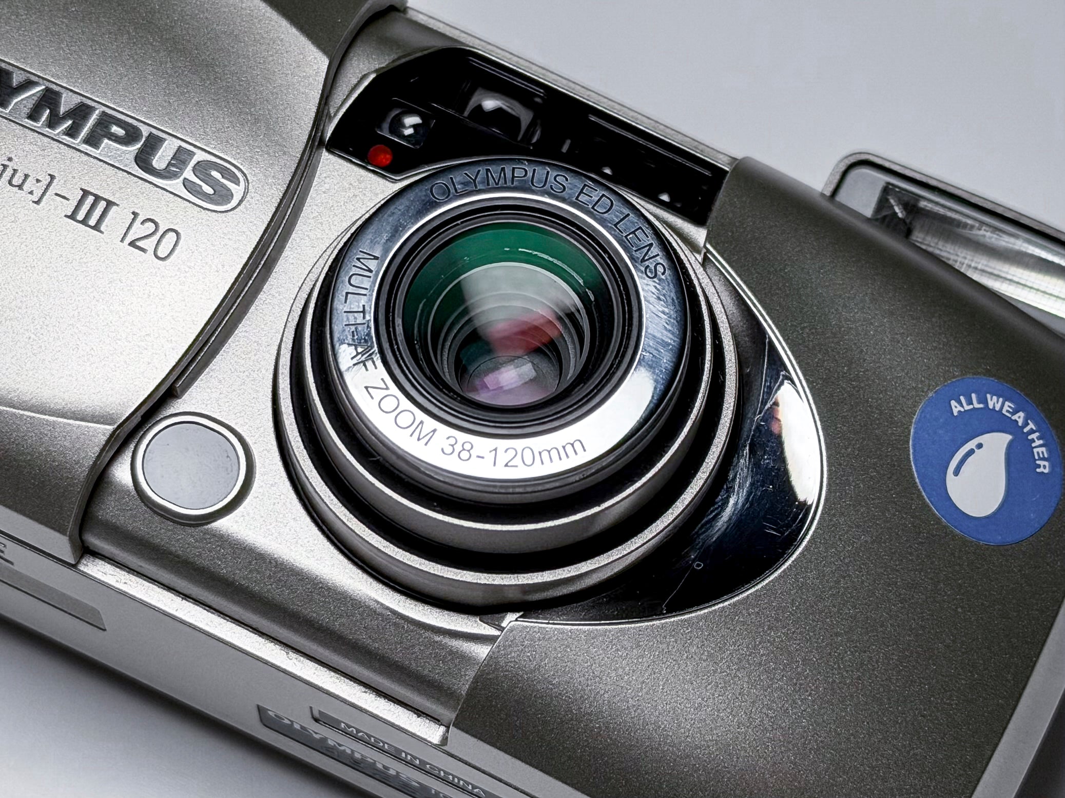 Olympus Mju III 120 35mm Compact Film Camera - Film Tested, Near Mint