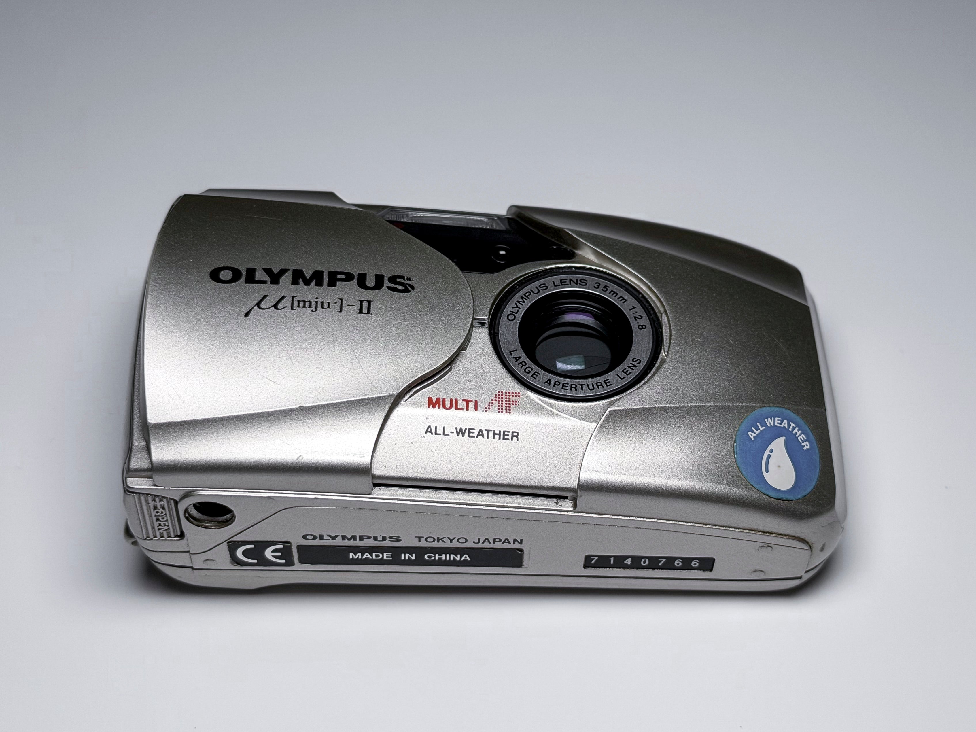 Olympus Mju ii 2 35mm Film Camera - Film Tested and Perfectly Working, Good