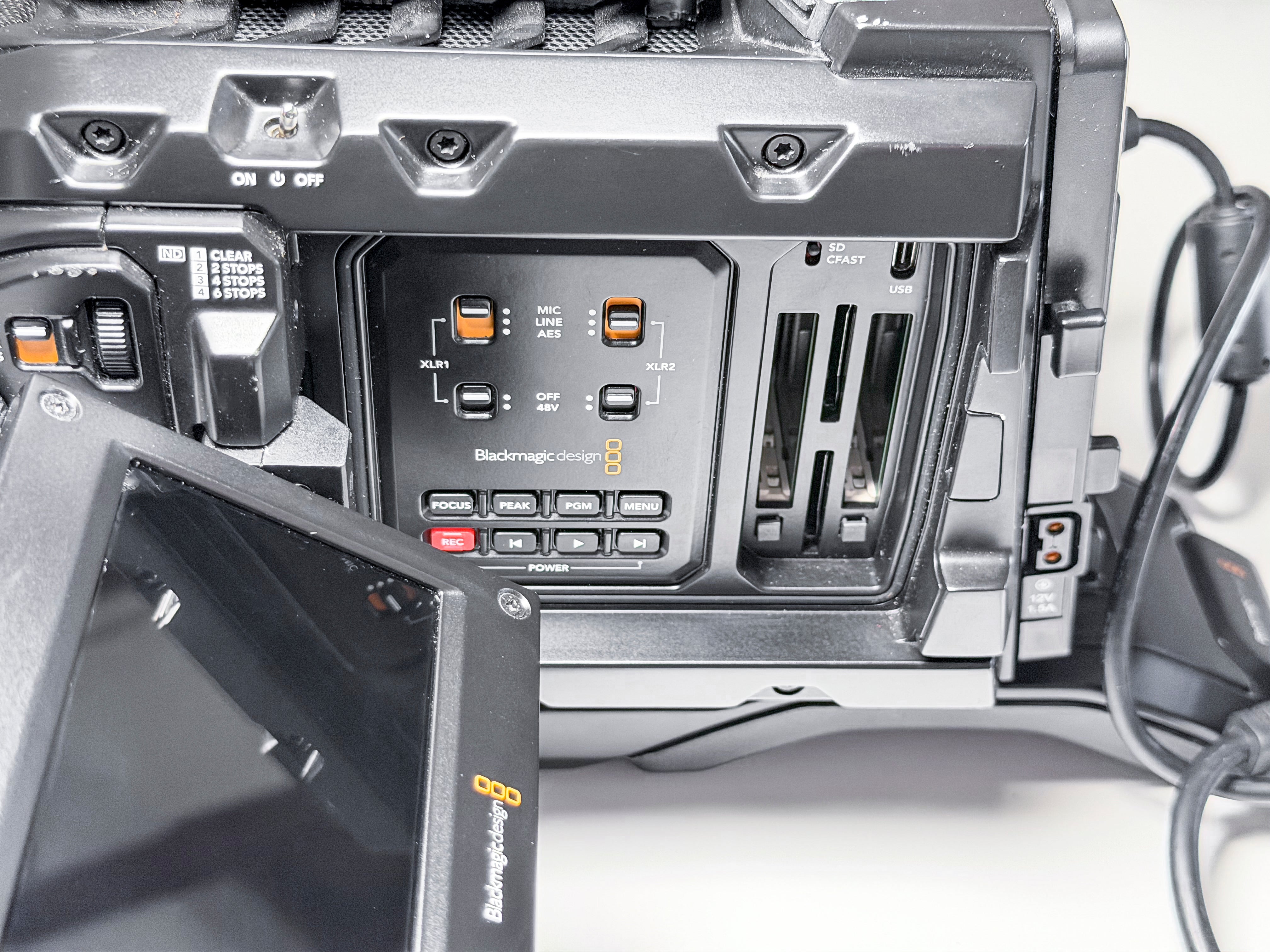 Ursa Mini Pro G1 4.6K Blackmagic EF Mount Shoulder Kit 1 Year Warranty Excellent