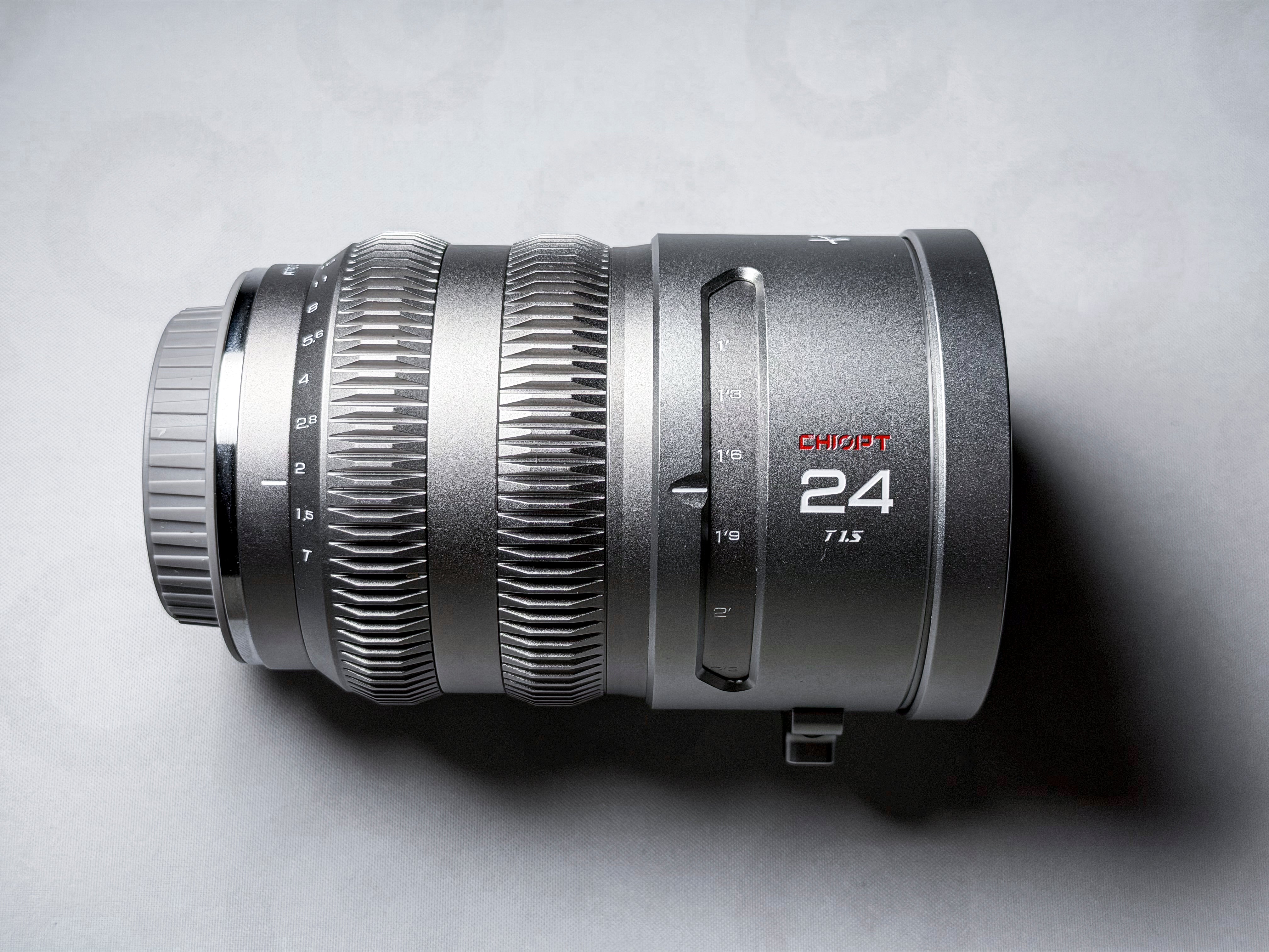 Chiopt Aura Cine Lenses Set 24mm + 50mm for Sony E Full Frame - Mint 50% off