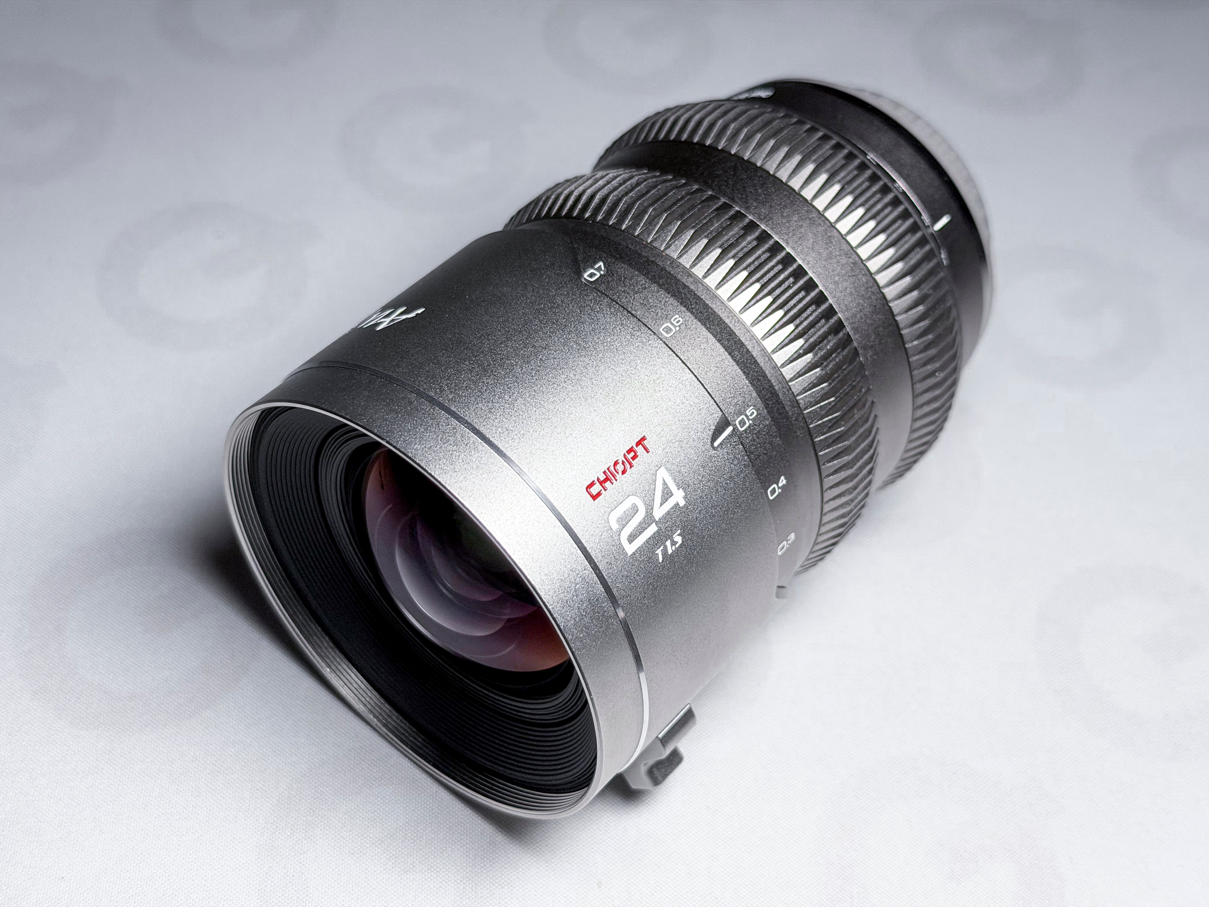 Chiopt Aura Cine Lenses Set 24mm + 50mm for Sony E Full Frame - Mint 50% off