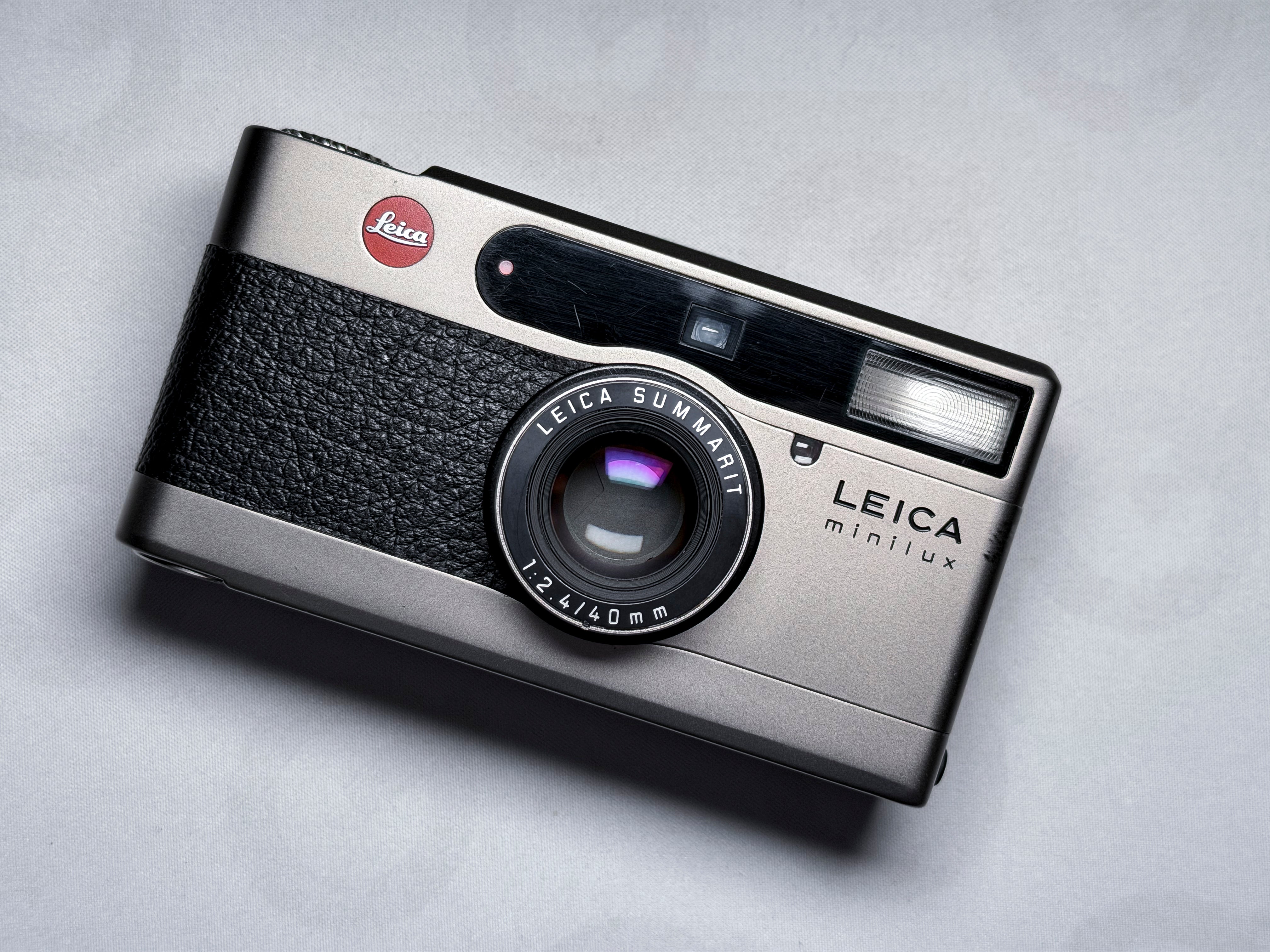 Leica Minilux 40mm f/2.4 35mm Film Camera - Film Tested, Excellent