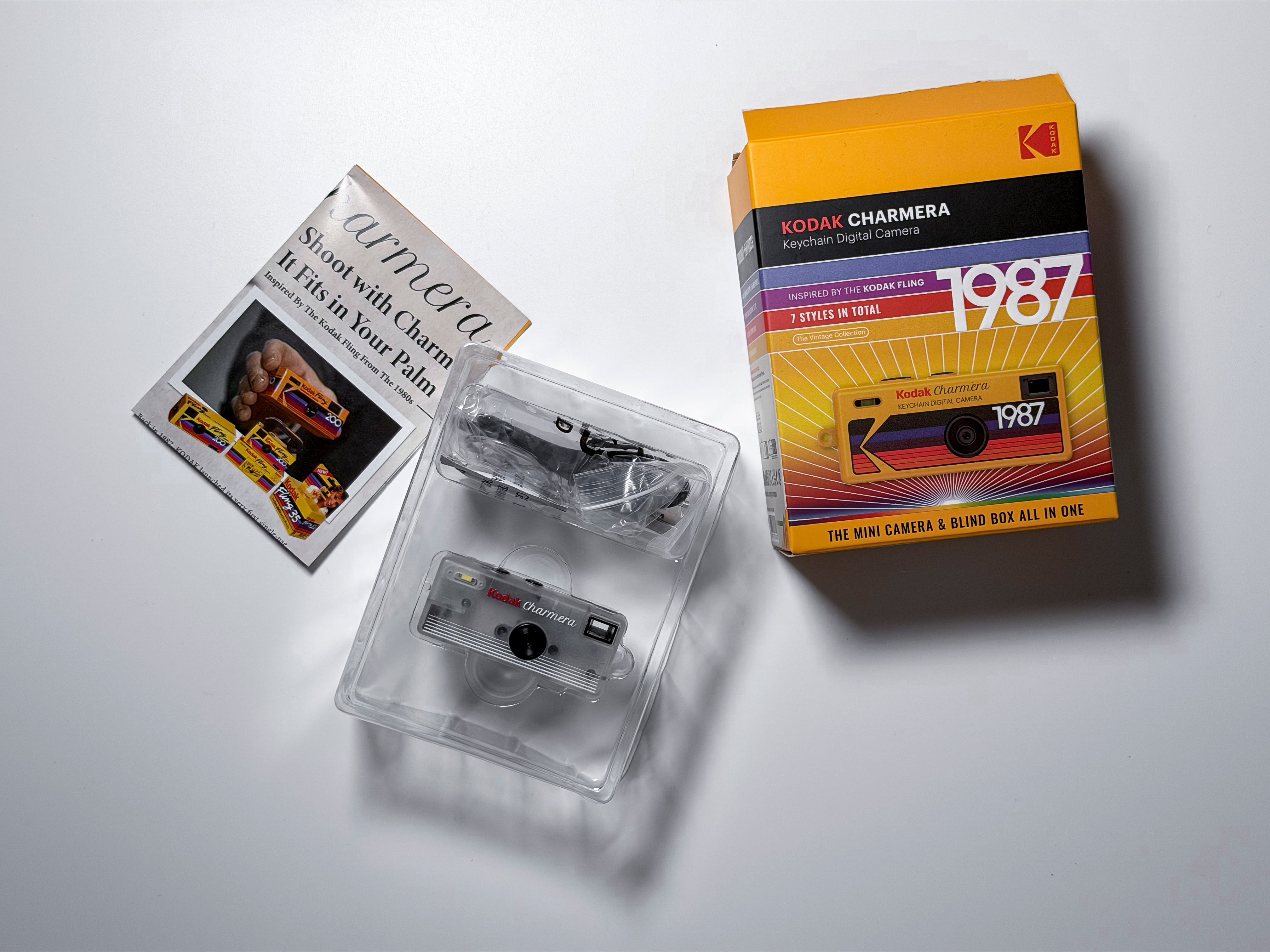 Kodak Charmera Secret Version Clear Model 1:48 Model 07 Unused