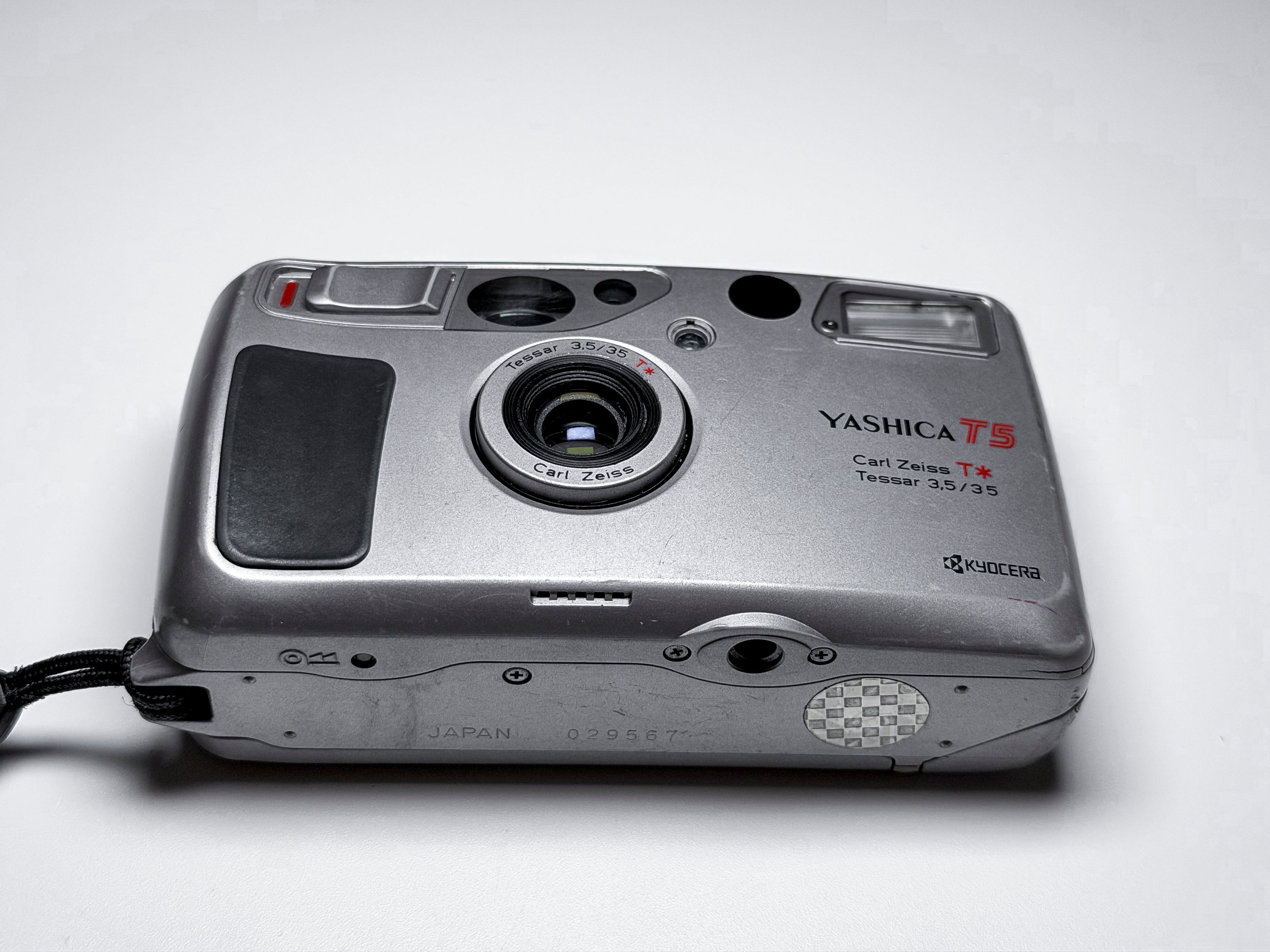 Yashica T5 Zeiss Lens 35mm Film Camera - Film Tested, Perfectly Working