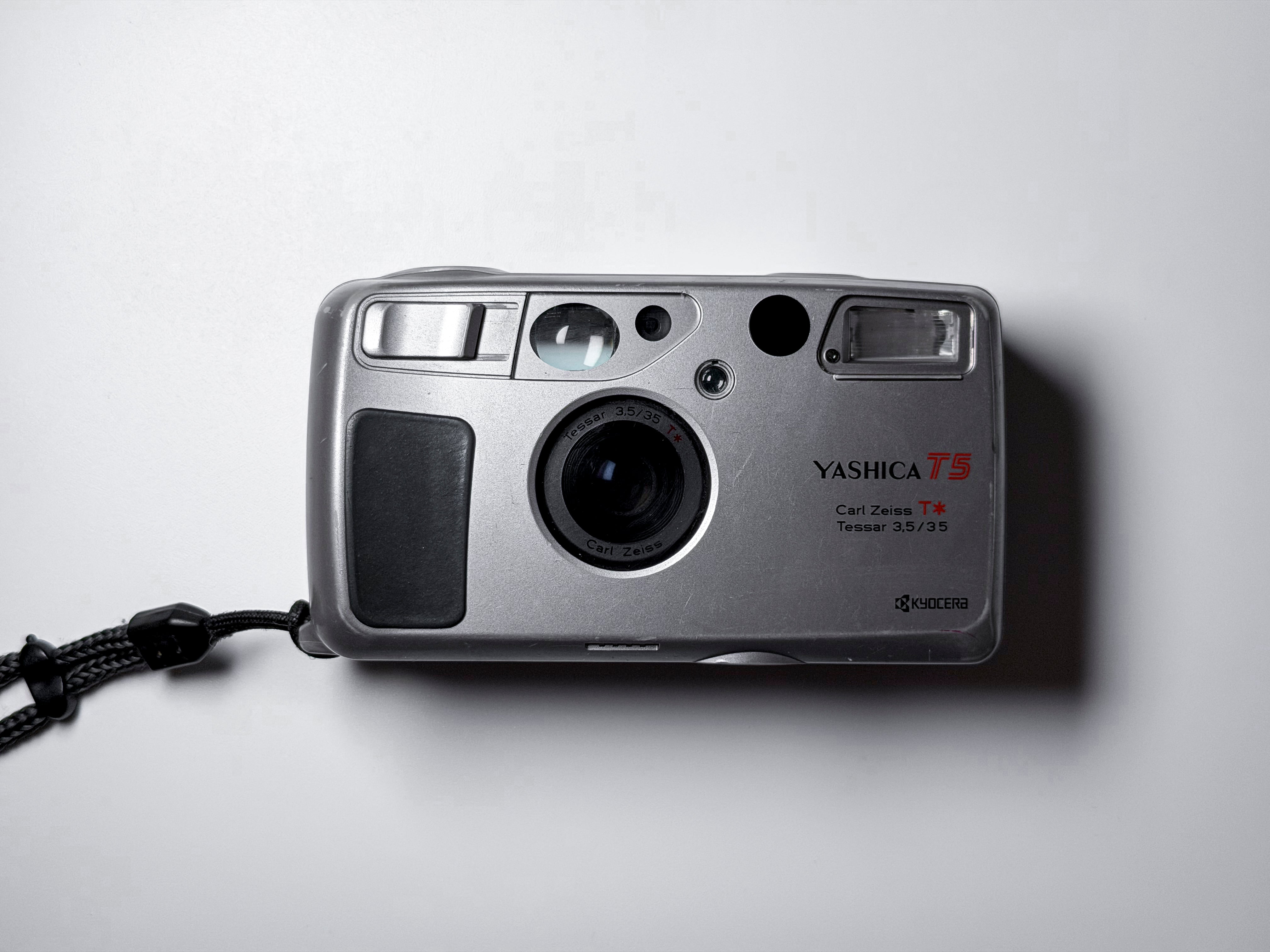 Yashica T5 Zeiss Lens 35mm Film Camera - Film Tested, Perfectly Working