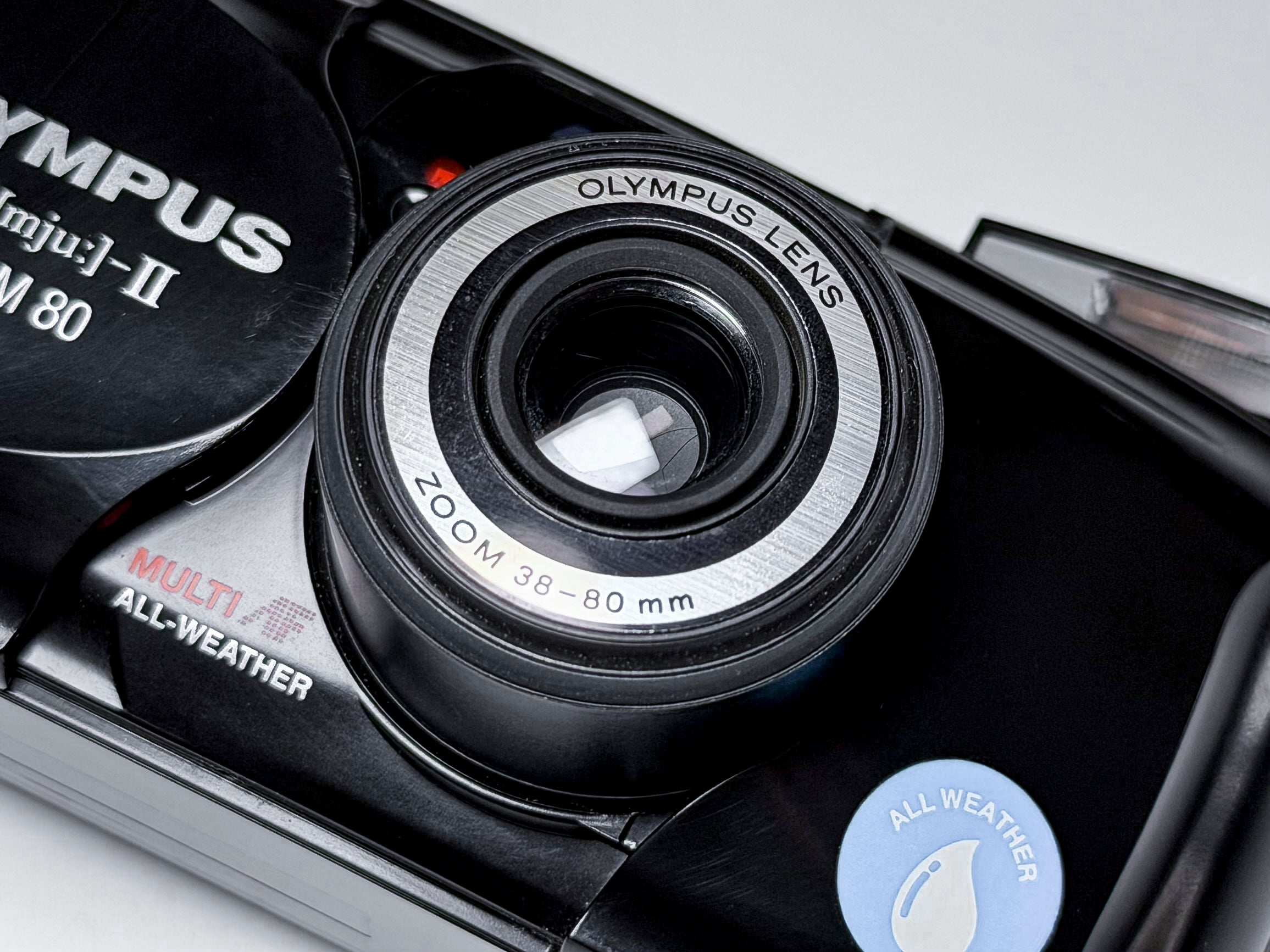 Olympus Mju II Zoom 80 35mm Point&Shoot Camera - Film Tested, Excellent