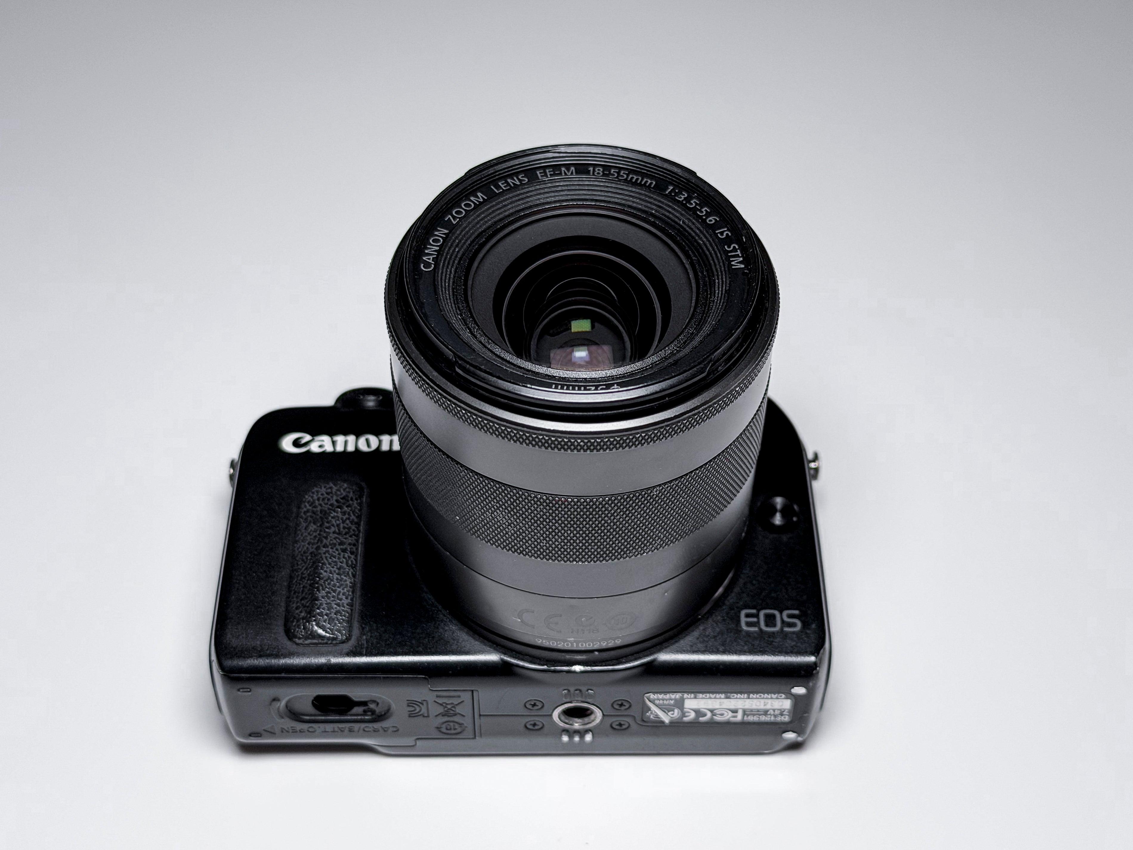 Canon EOS M + 18-55mm Kit - 1 Year Warranty, Magic Lantern 4K RAW Compatible