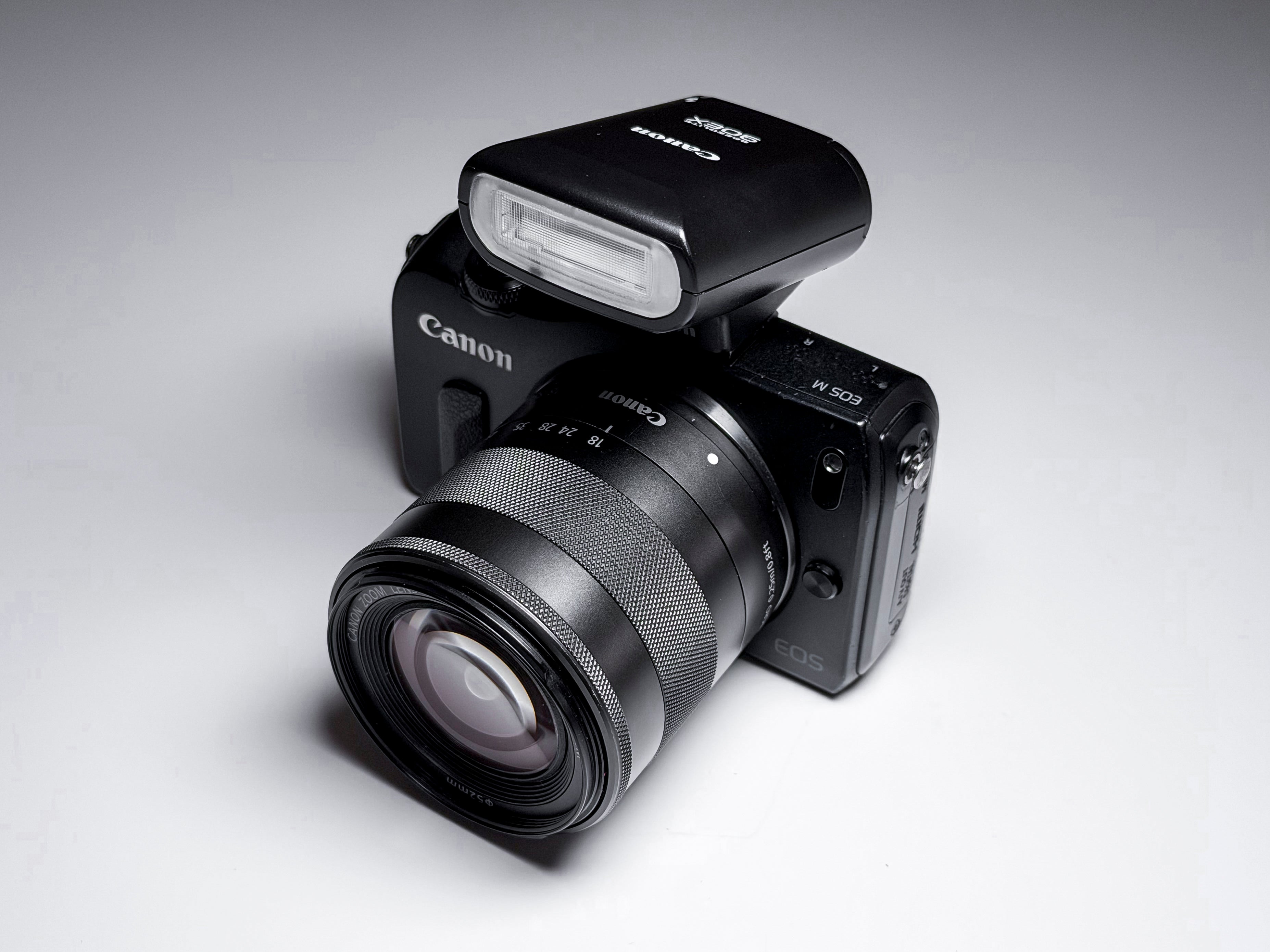 Canon EOS M + 18-55mm Kit - 1 Year Warranty, Magic Lantern 4K RAW Compatible