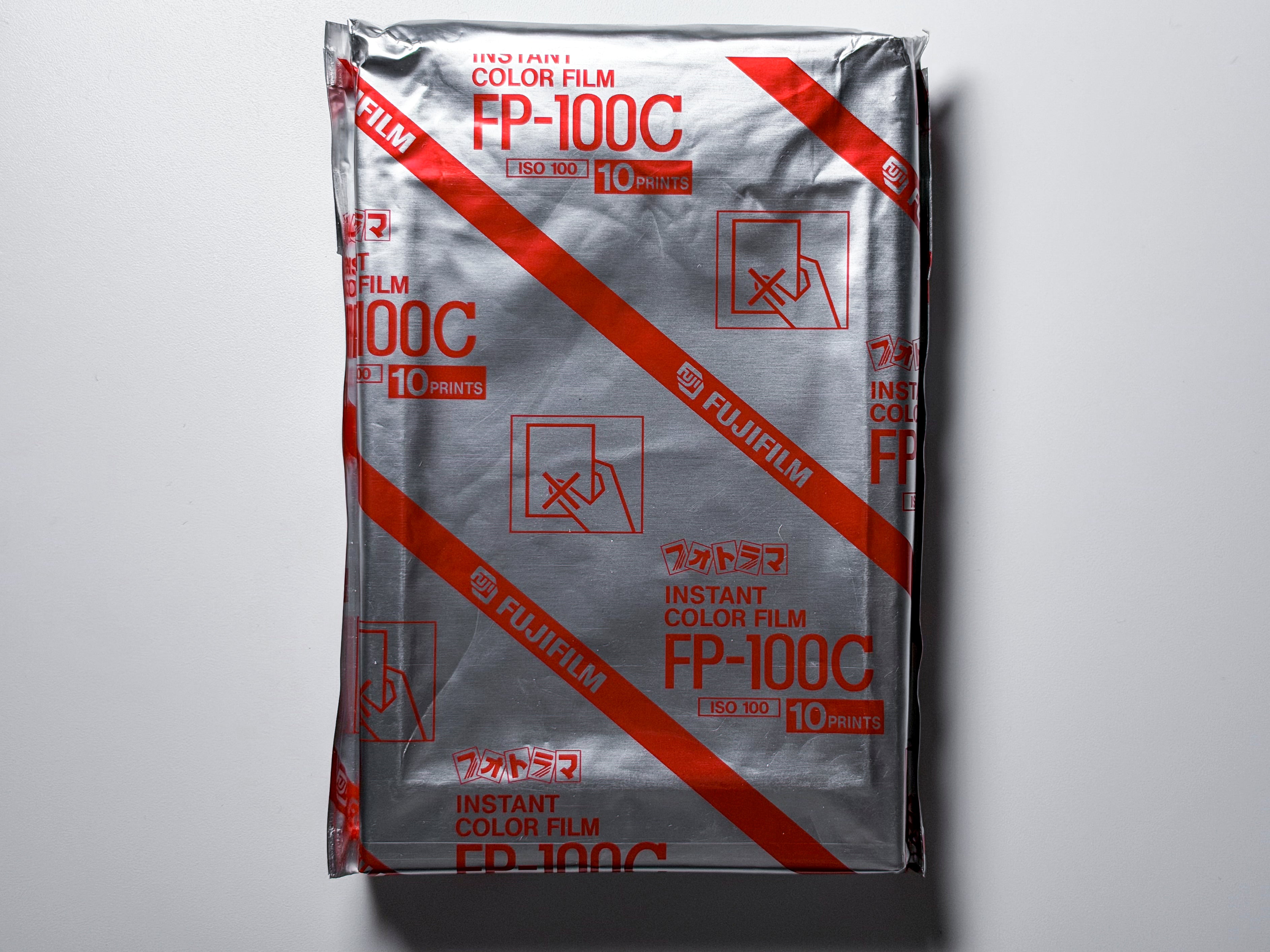 Fujifilm FP-100C Instant Color Film 2 Units 20 Prints, Expired - Fuji FP100C