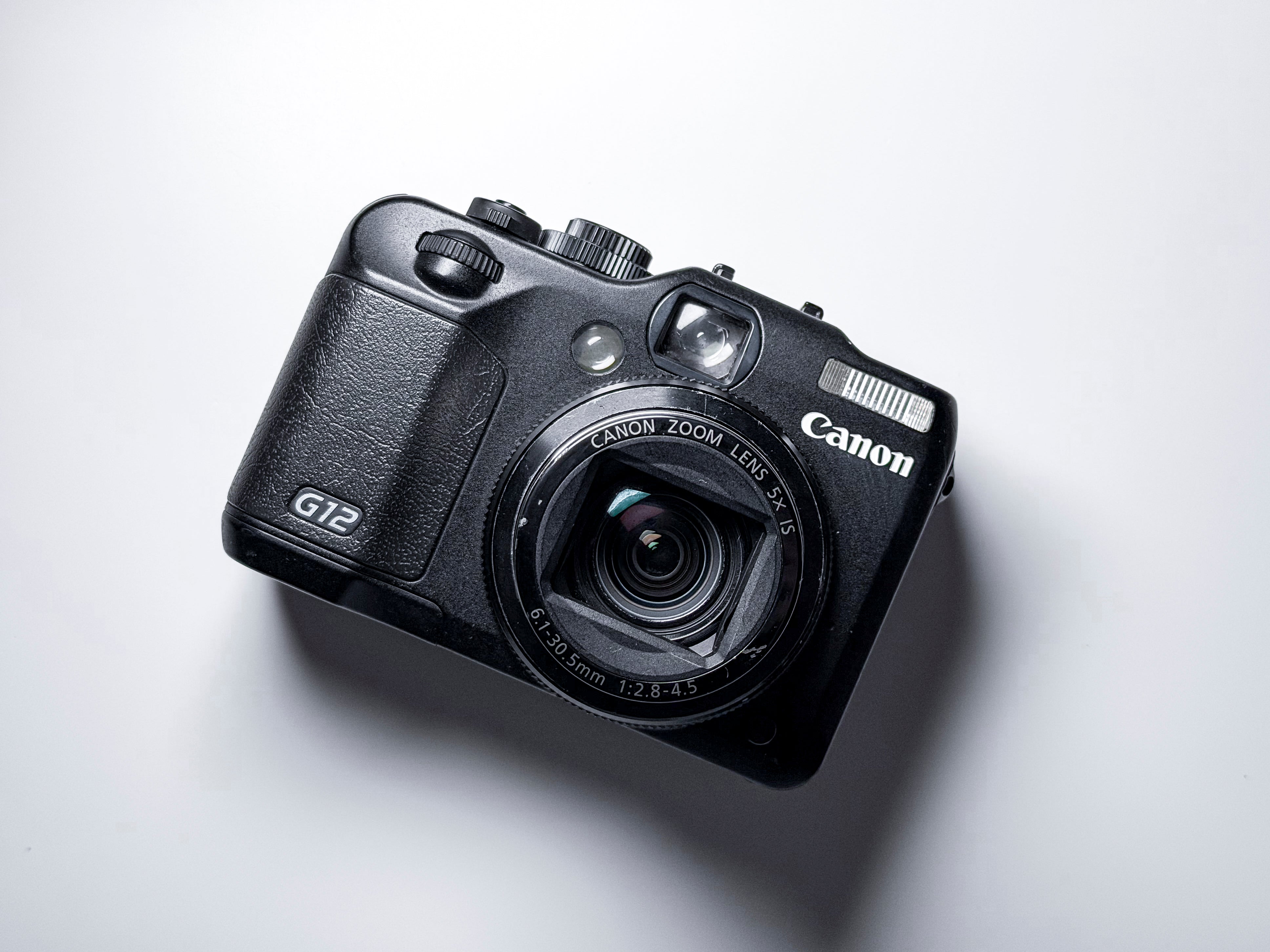 Canon G12 Powershot CCD Compact Camera - Working, Display Issue, Read