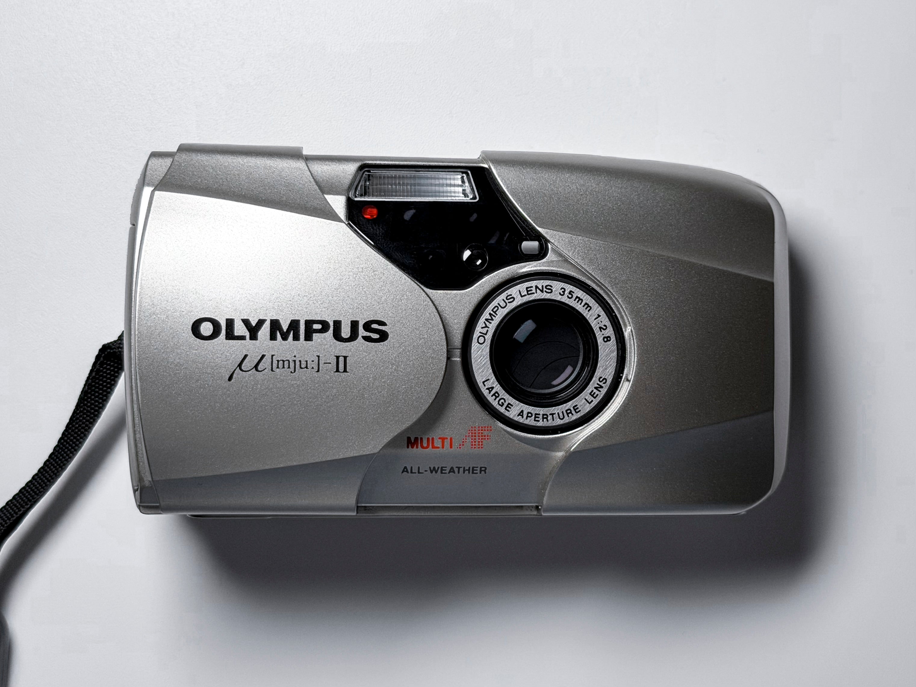 Rare! Olympus Mju ii 2 35mm Film Camera - Mint Film Tested and Perfectly Working