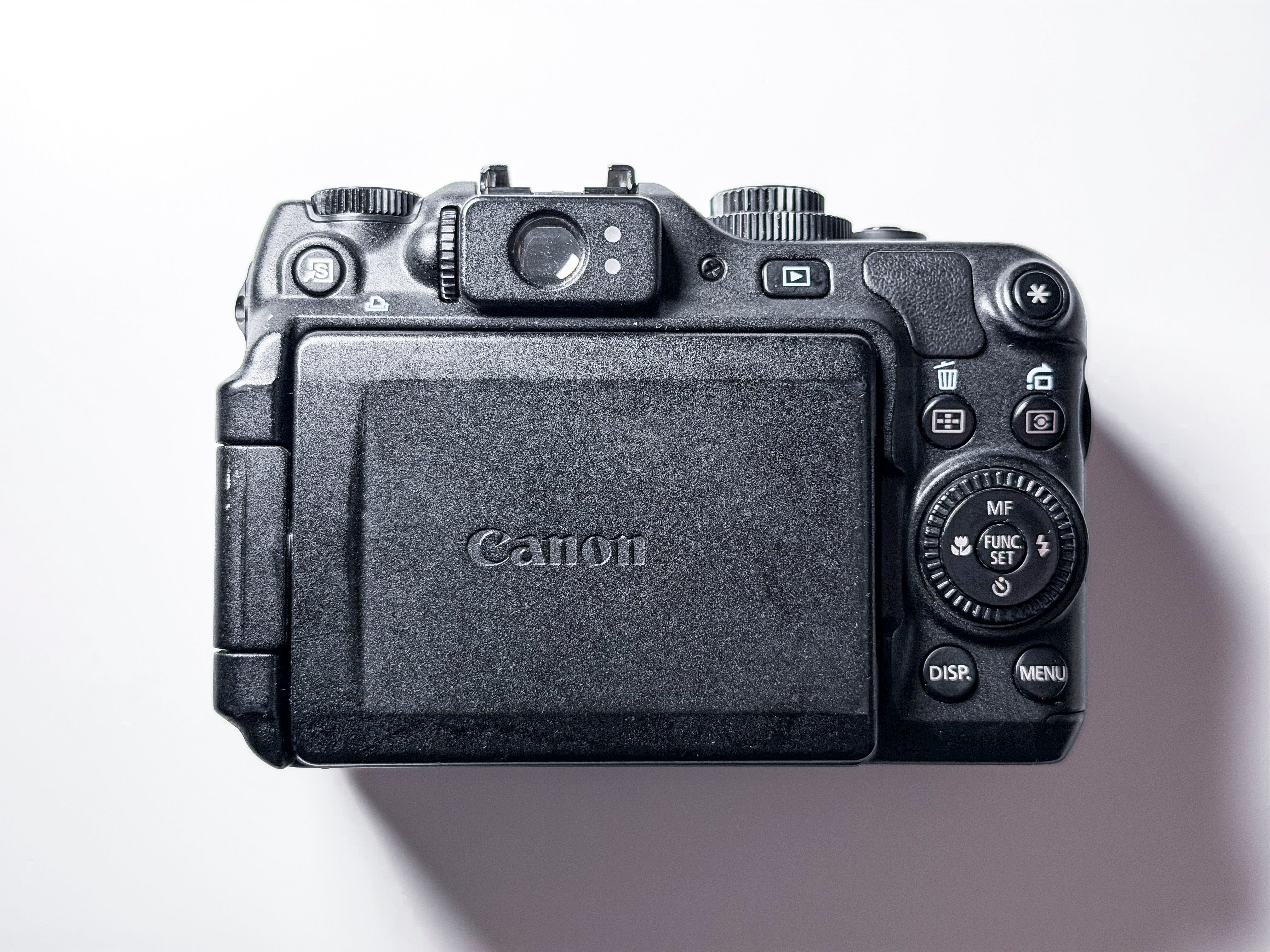 Canon G12 Powershot CCD Compact Camera - Working, Display Issue, Read