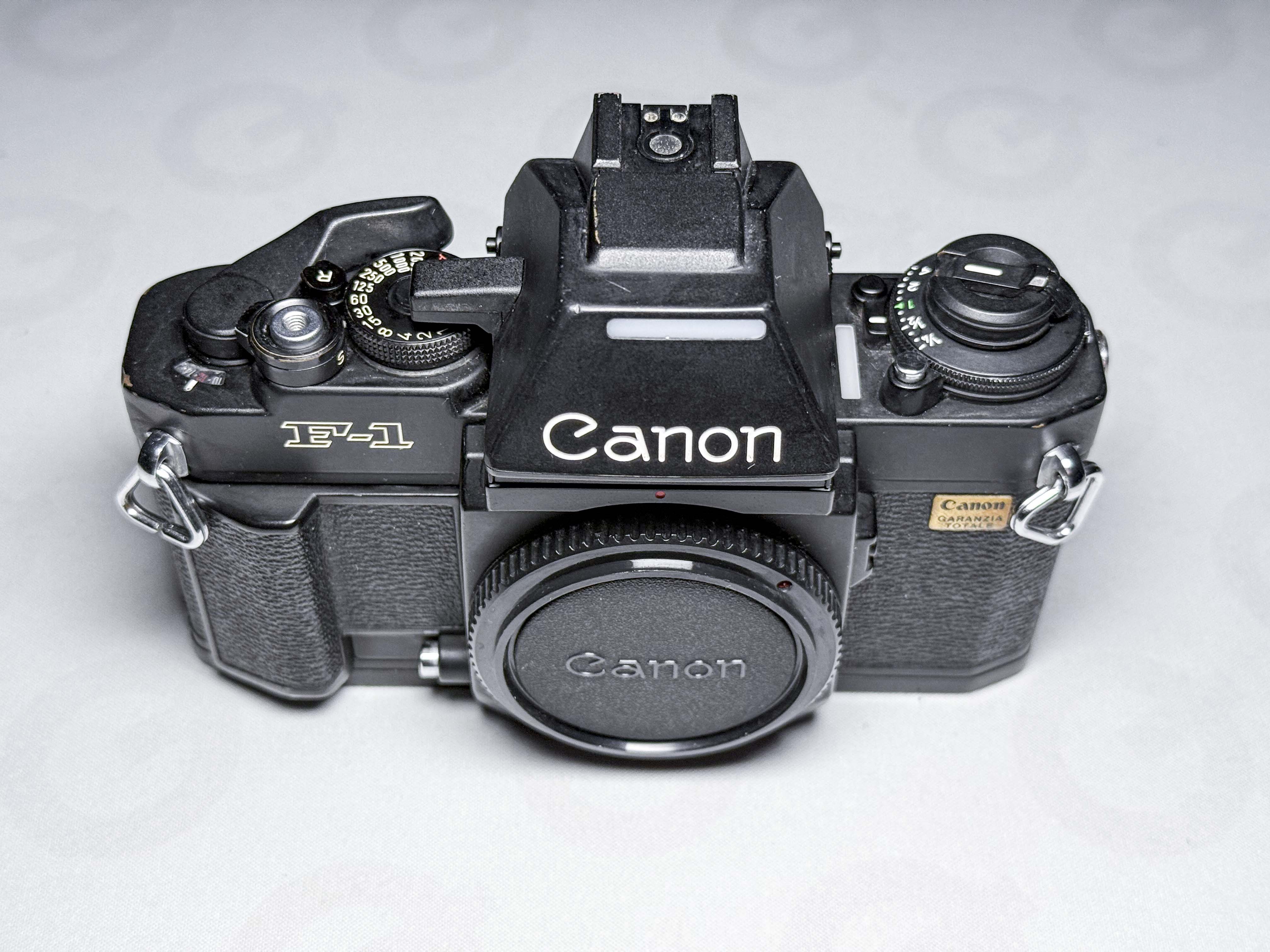 Canon F1 New 35mm SLR Camera FD Mount New F-1 - Film Tested, Excellent
