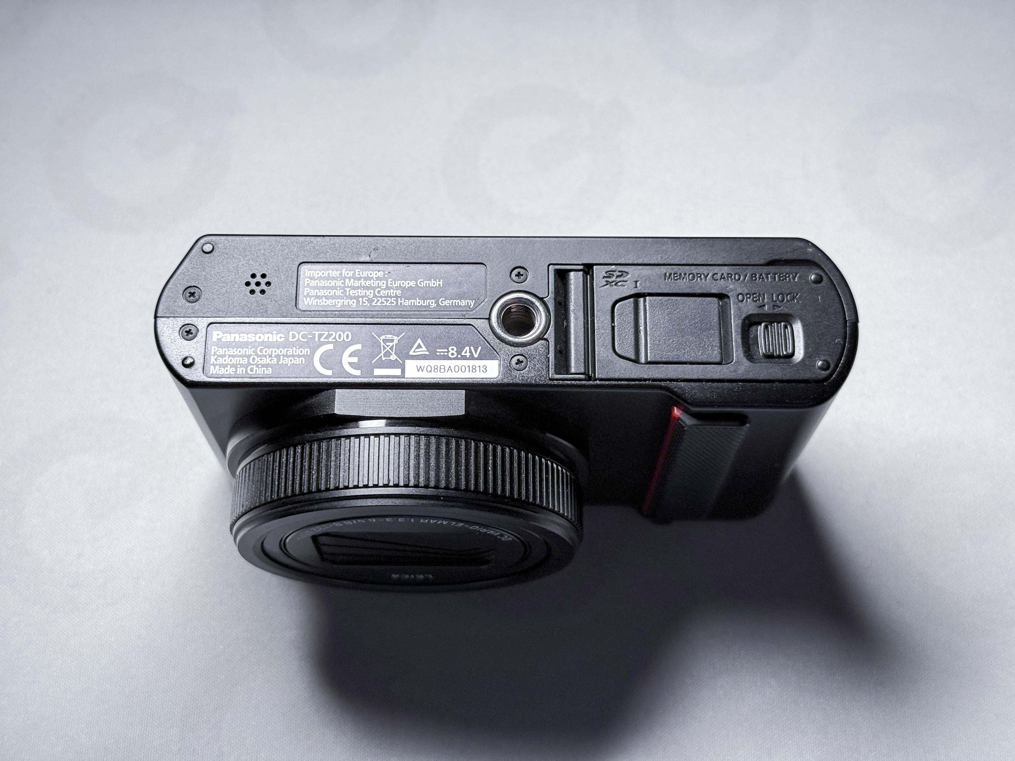 Panasonic Lumix TZ200 / ZS220 / ZS200 Leica Lens 24-360mm 1" - Working, Read