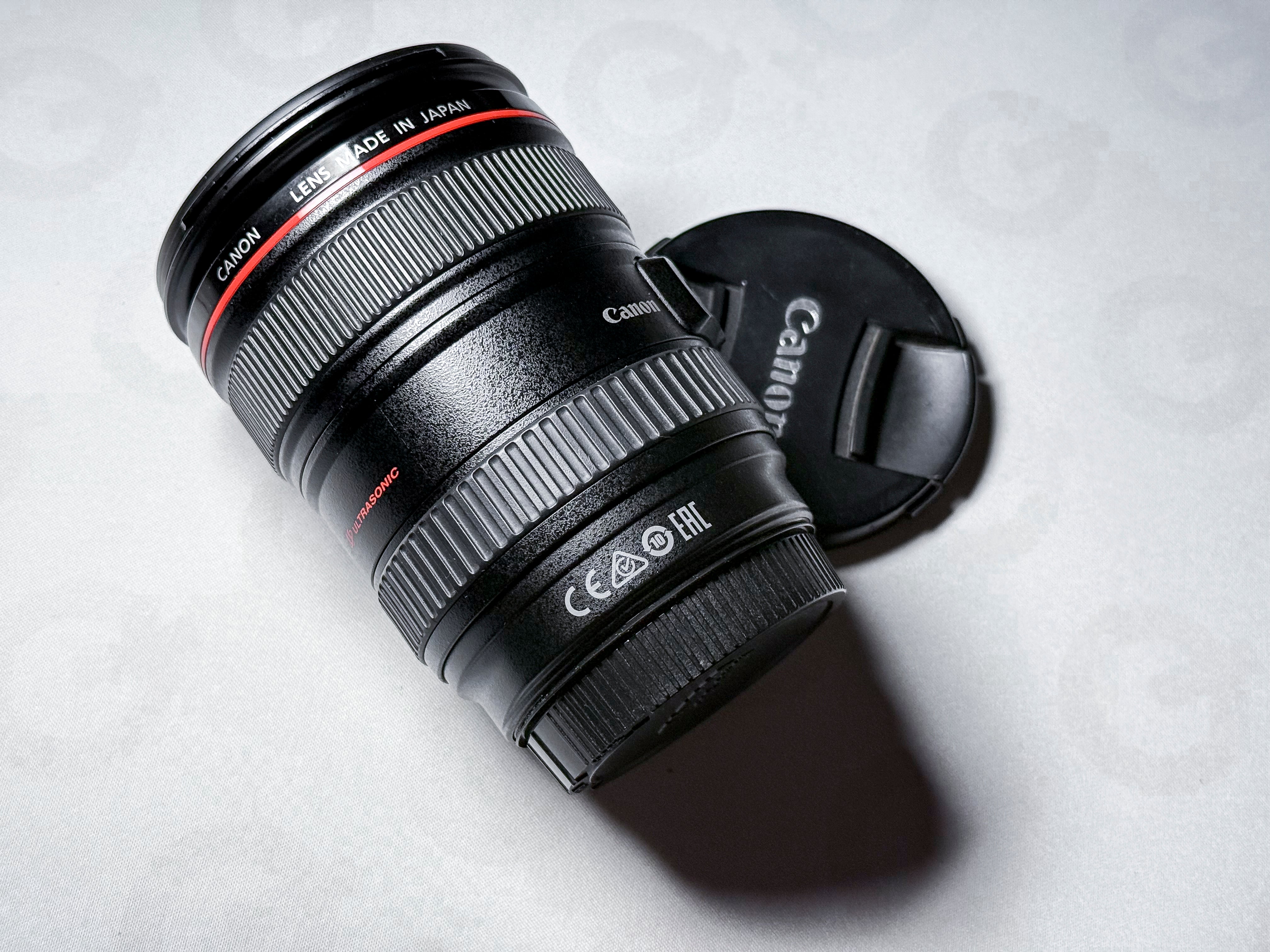 Canon 24-105 L USM f/4 lens for EF EOS DSLR - 1 Year Warranty, Excellent