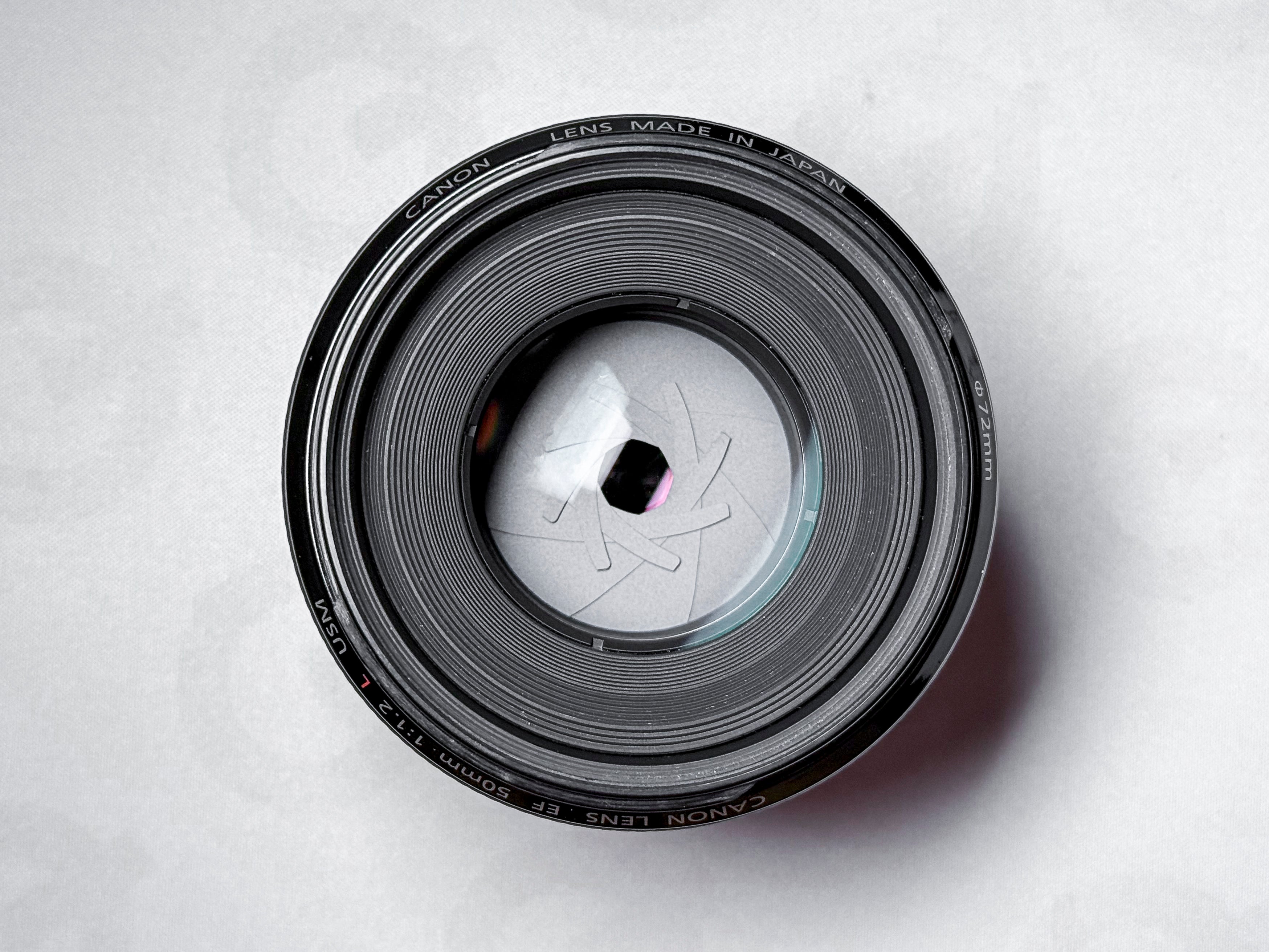 Canon EF 50mm f/1.2 USM L - Garanzia di 1 anno, ottimo con custodia e paraluce