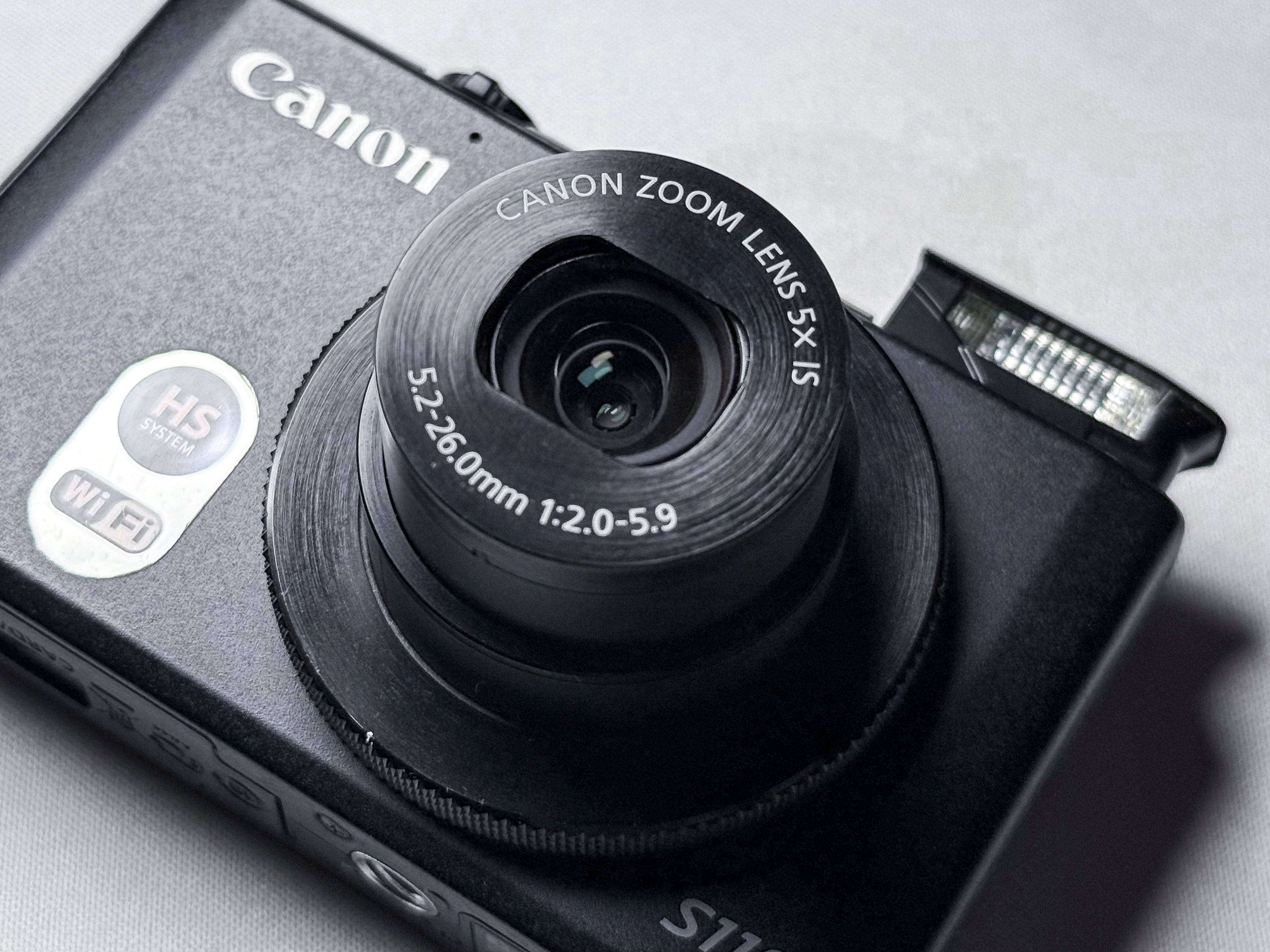 Fotocamera compatta Canon Powershot S110 con zoom 5x - 1 anno di garanzia, perfettamente funzionante
