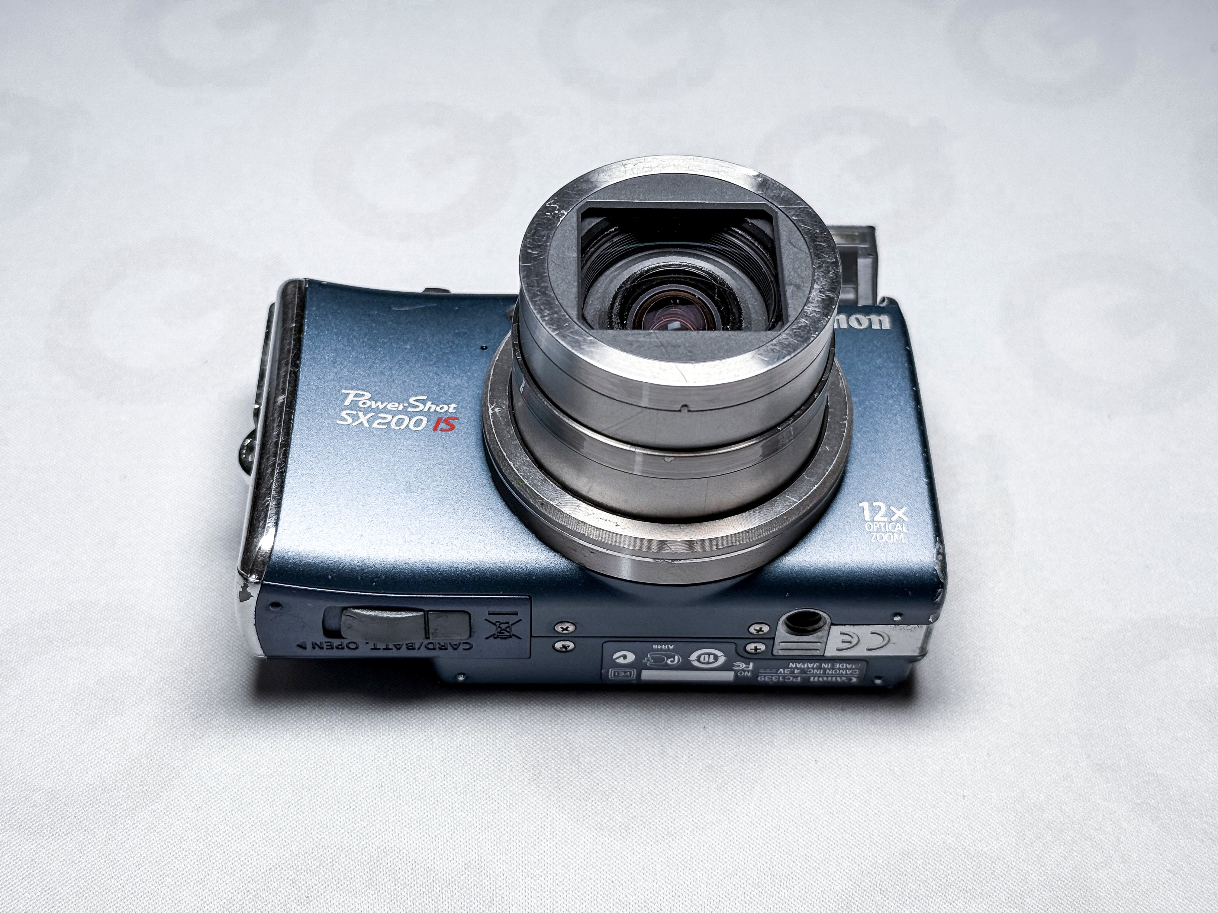 Canon SX200 IS CCD 12x Zoom - 1 Year Warranty, Perfectly Working