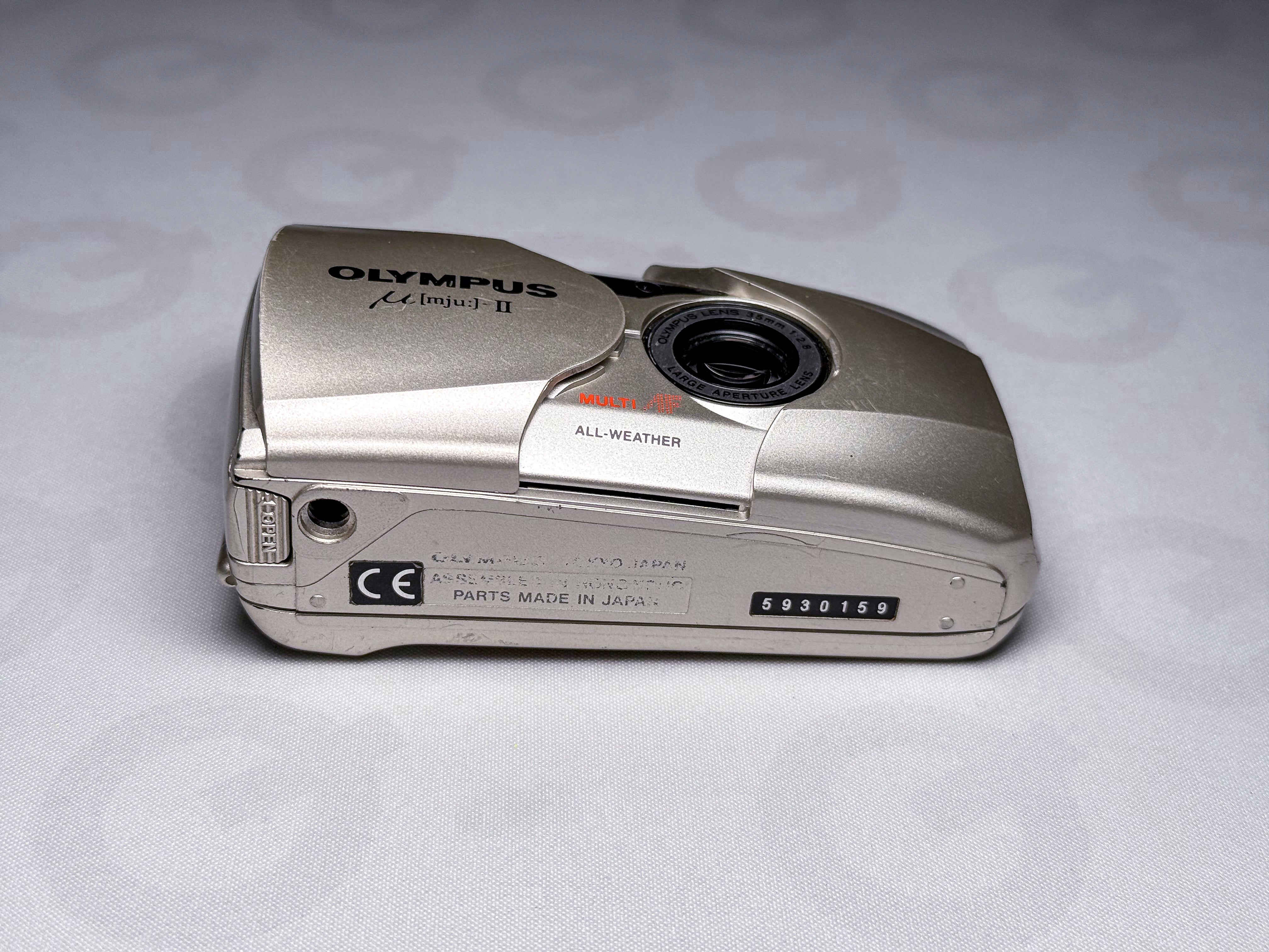 Olympus Mju ii 2 35mm Stylus Epic - Film Tested, Perfectly Working, Excellent
