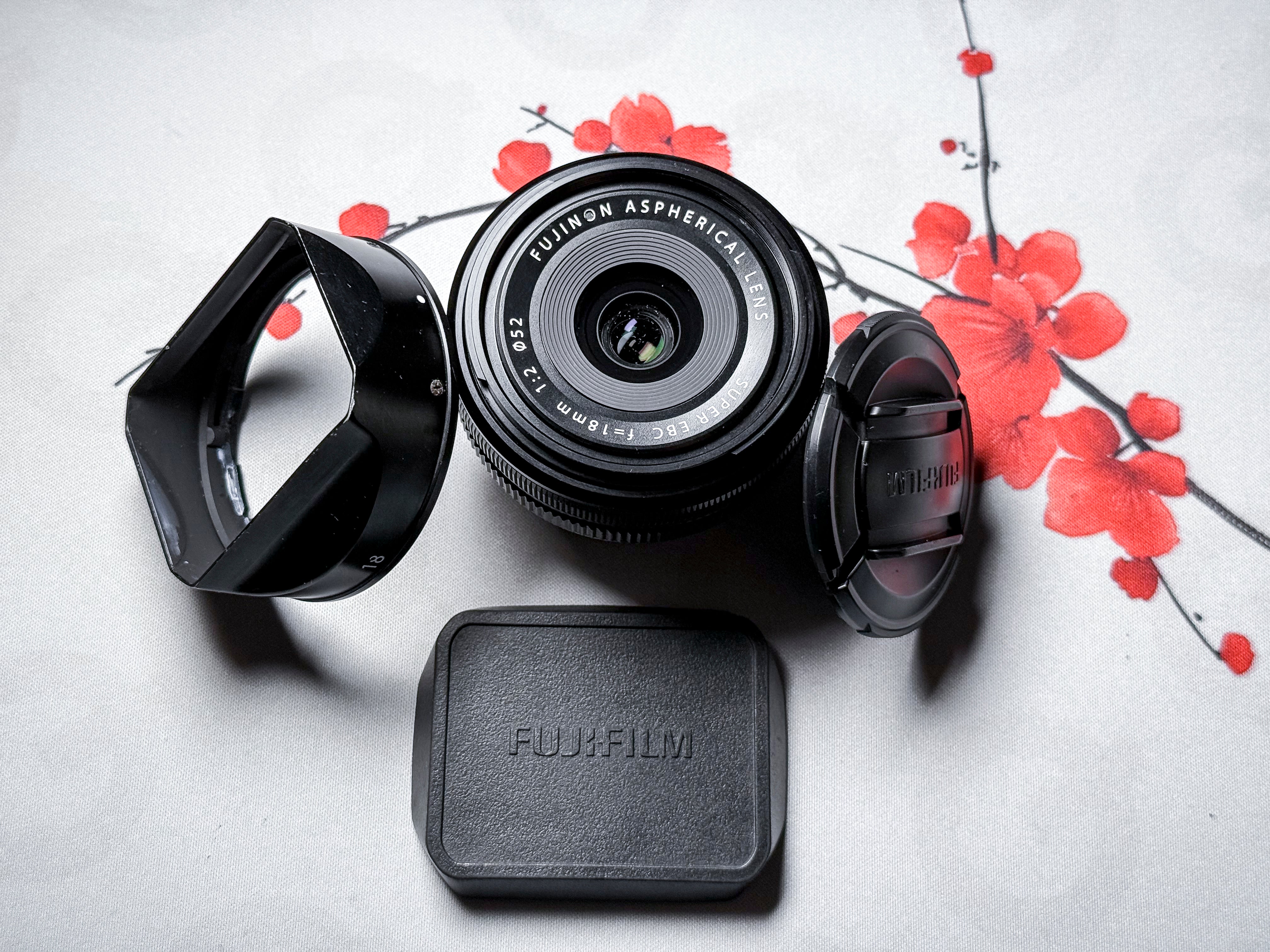 Fujifilm XF 18mm f/2.0 R Fuji Lens - 1 Year Warranty, Perfectly Working