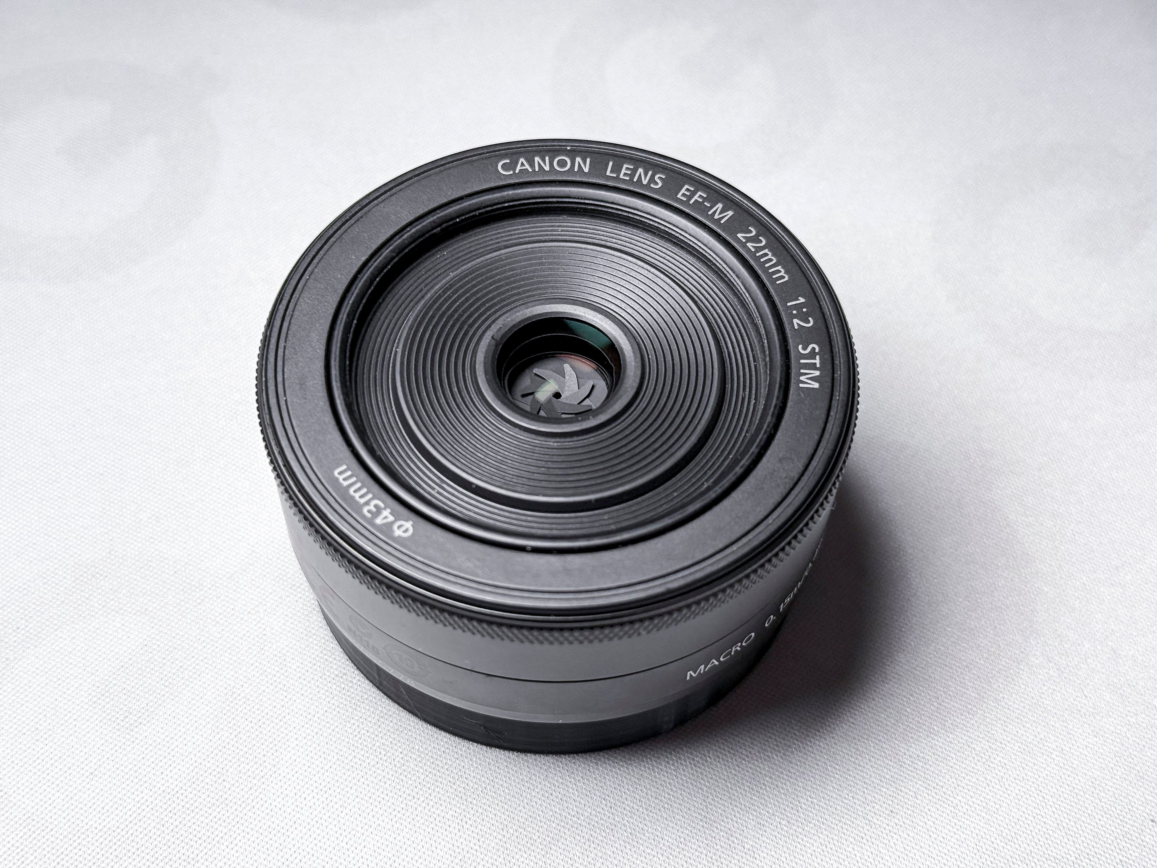 Canon EF-M 22mm f/2.0 EOS M STM Lens - Warranty, Perfectly Working