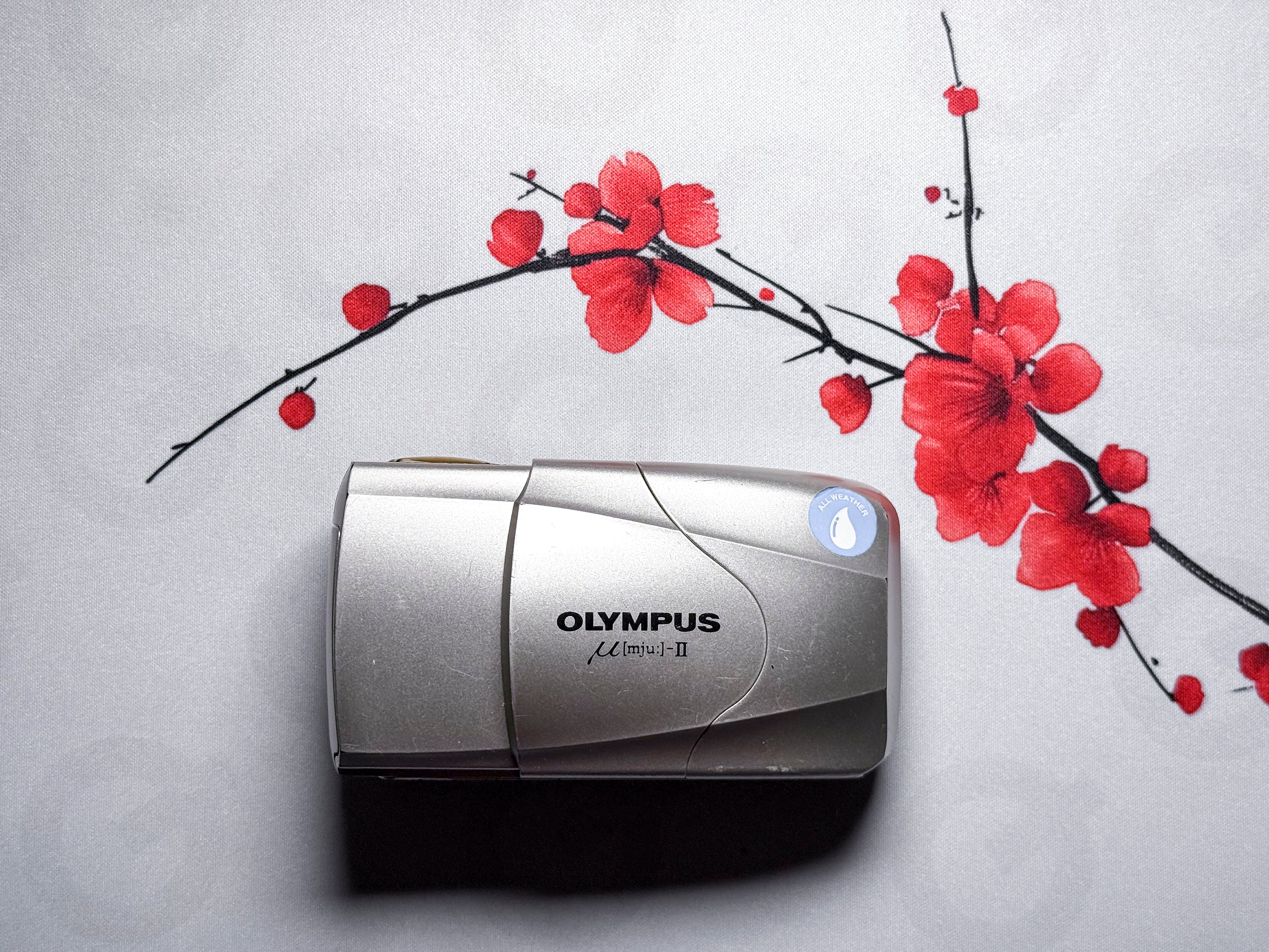 Olympus Mju ii 2 35mm Compact Film Camera - Tested and Perfectly Working