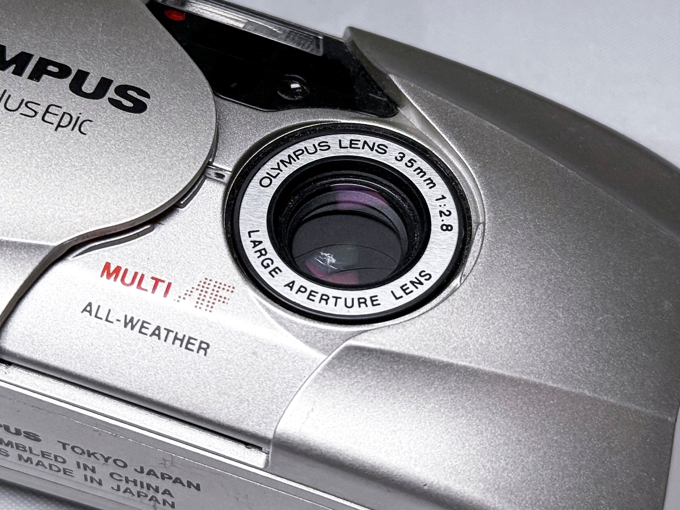 Rare Olympus Mju ii 2 Deluxe Stylus Epic DLX 35mm Camera, Film Tested, Excellent