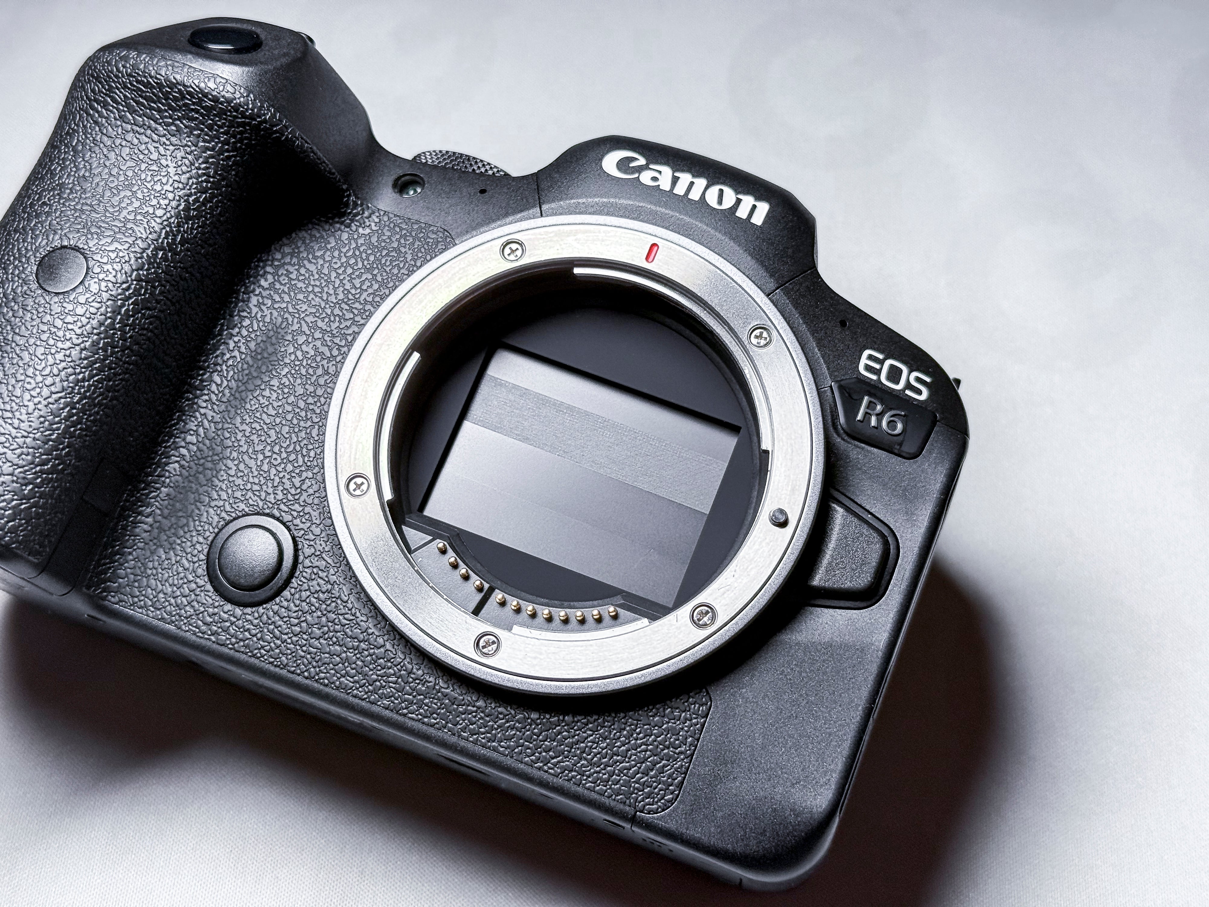 Canon EOS R6 Mirrorless Full Frame RF 20.1 Mpx - Working with sensor issue