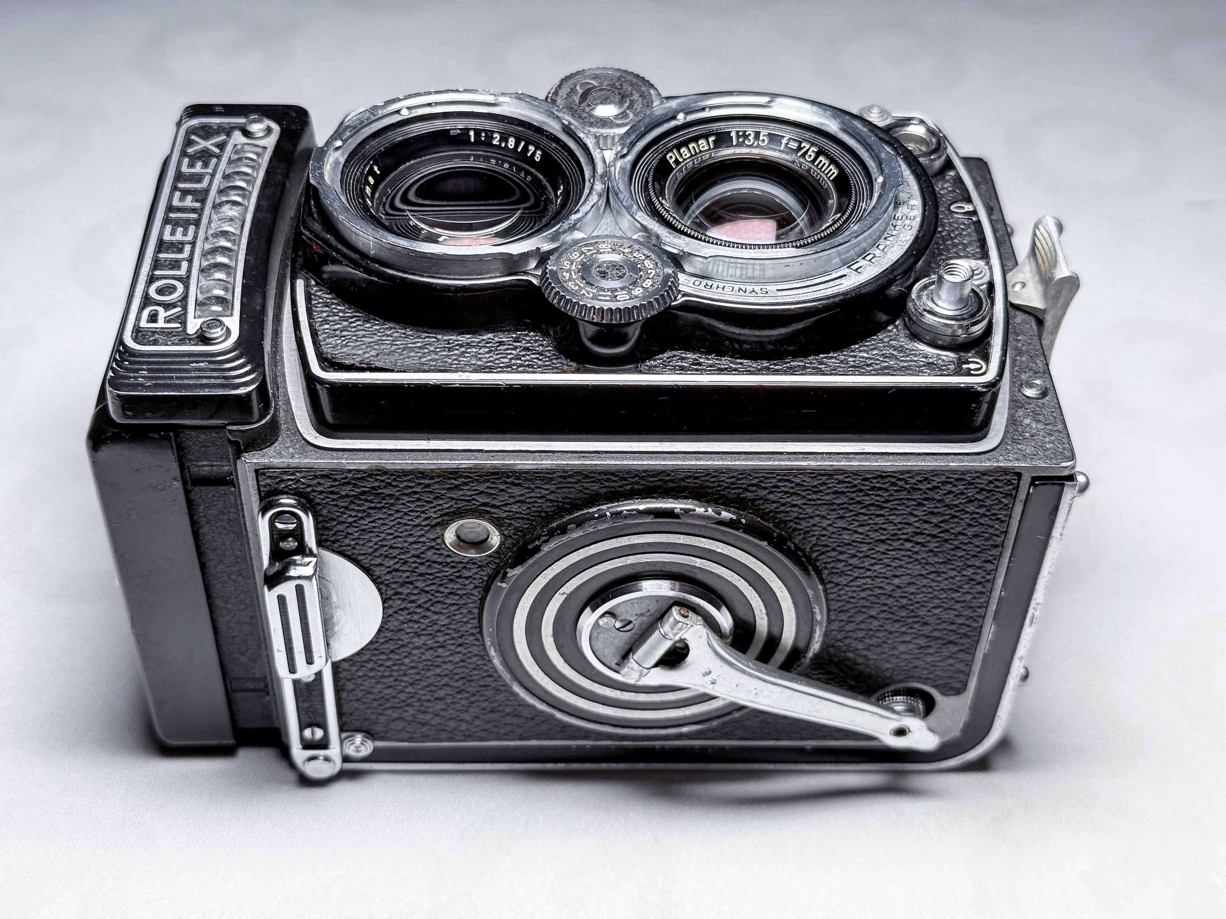 Rolleiflex 3.5E Zeiss Planar TLR Film Camera - Working, Read Desc.