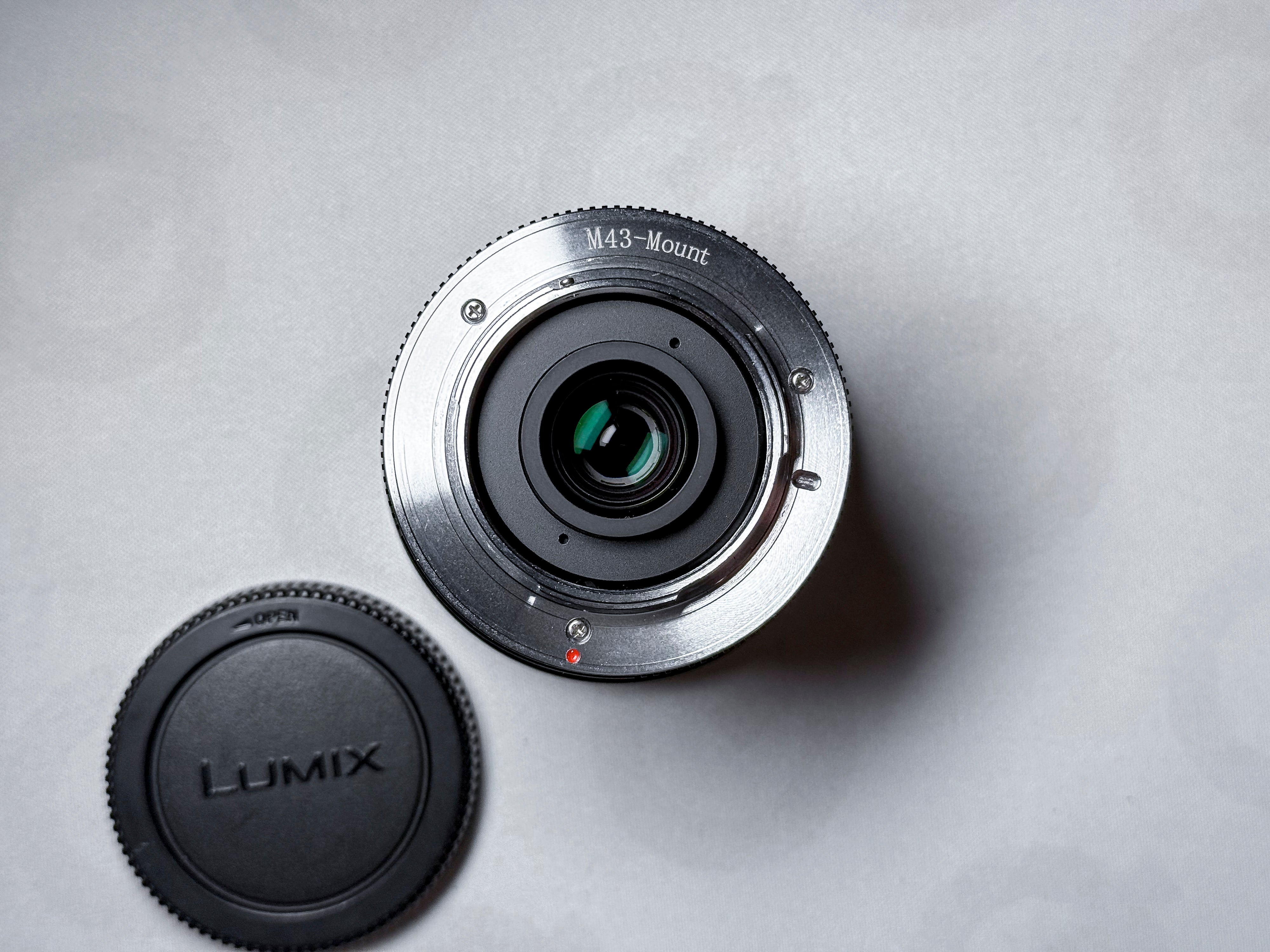 Fisheye 7,5 mm f/2,8 7Artisans per M43 Quattro Terzi - Garanzia di 1 anno, eccellente