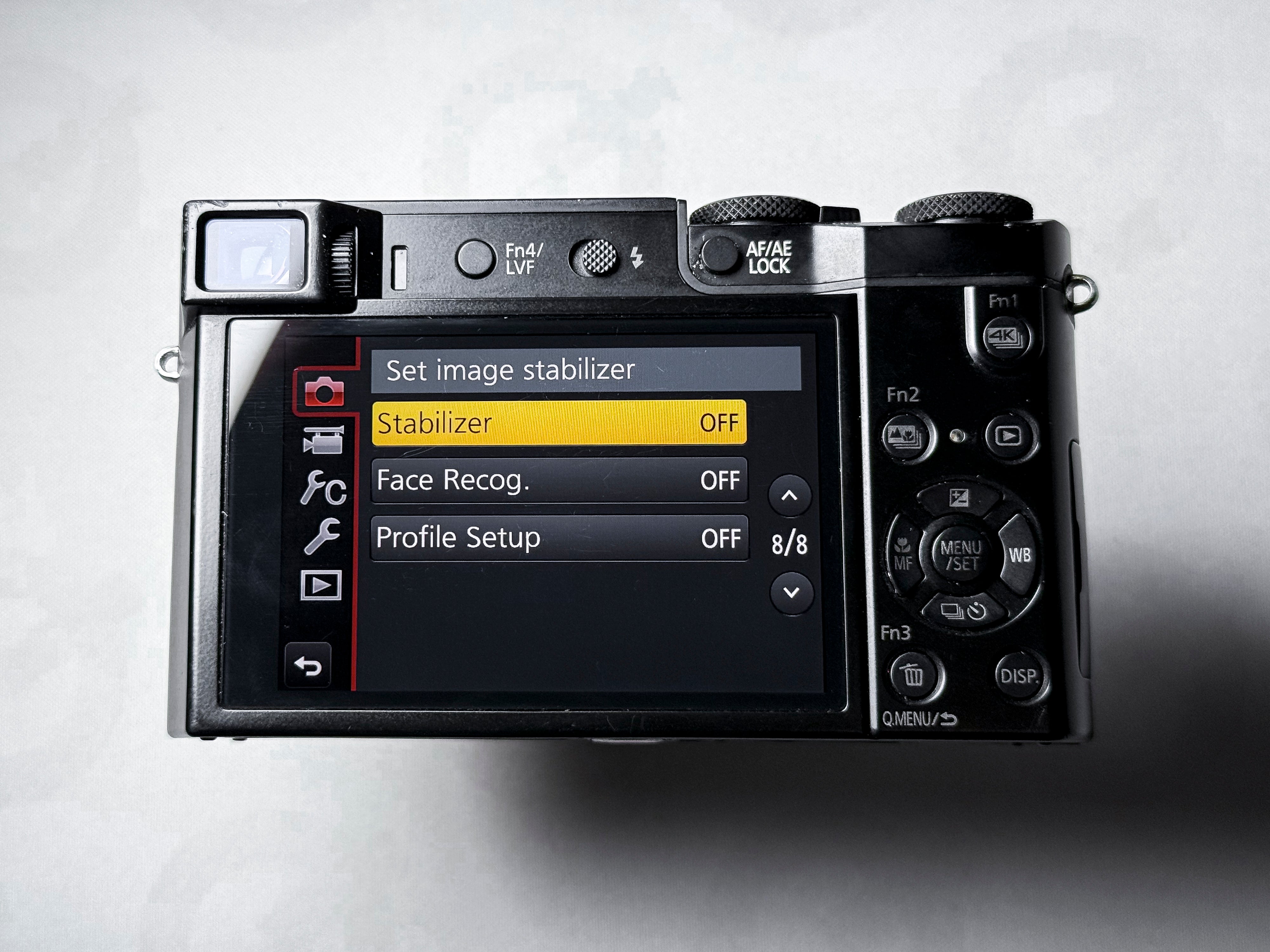 Panasonic Lumix TZ100 / ZS100 / TZ101 Leica Lens - OIS Error, Partially Working