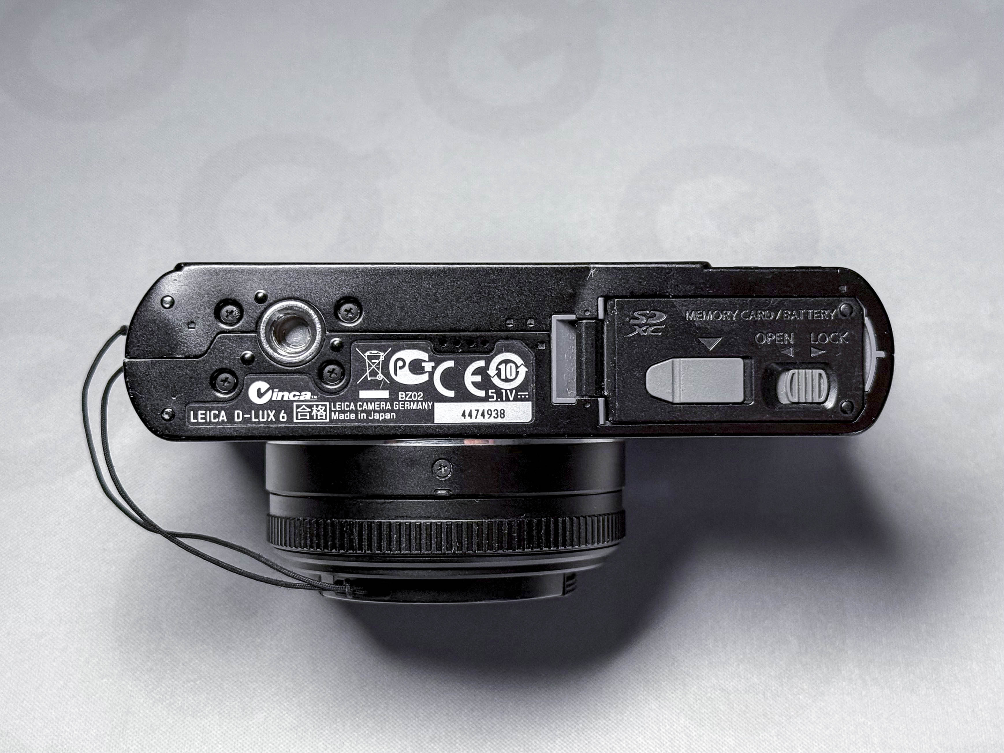 Leica D-Lux 6 Compact Camera Summilux Lens + Case - 1 Year Warranty, Excellent