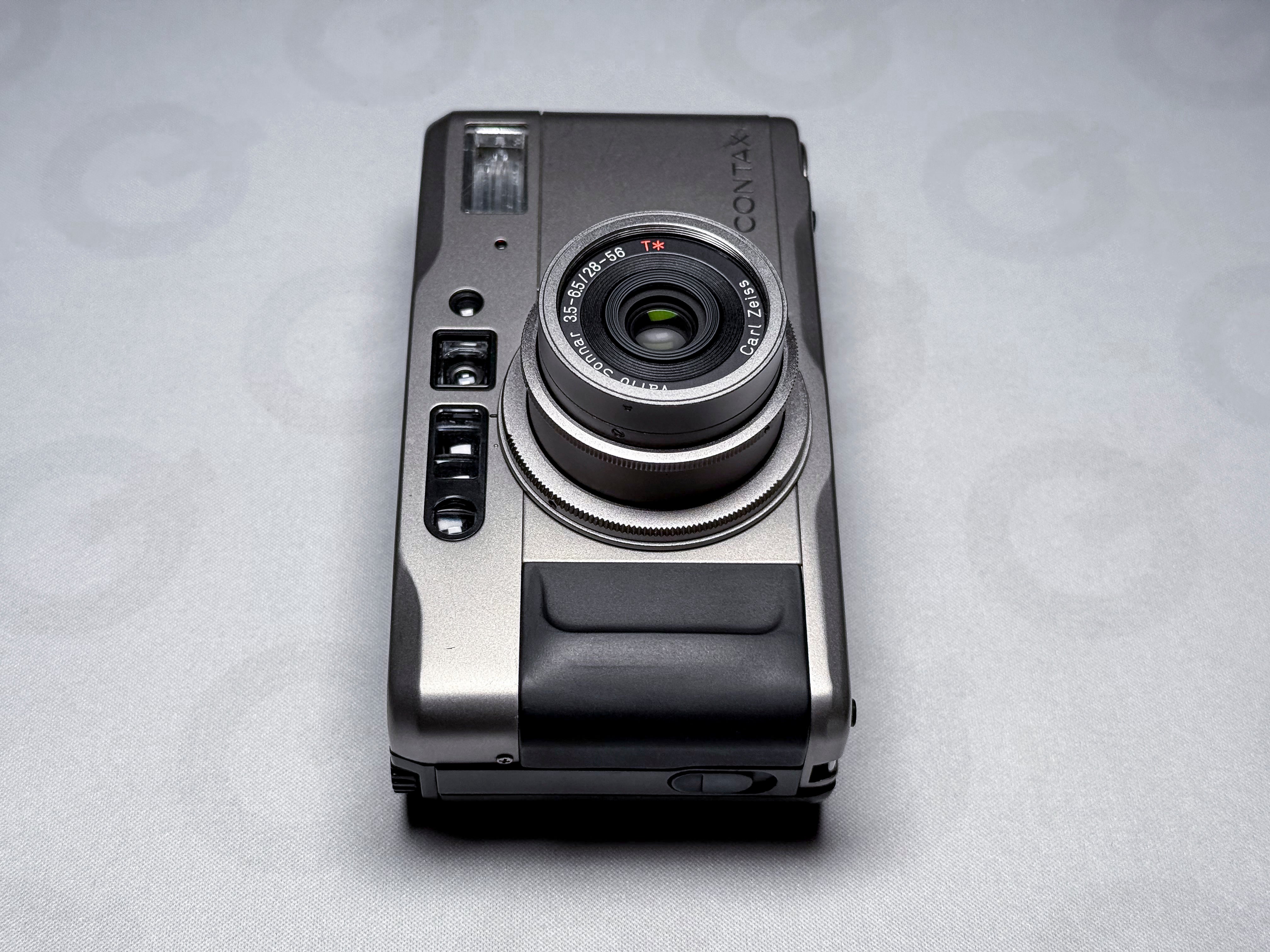 Contax Tvs 35mm Compact Film Camera - For parts or repair, faulty T vs