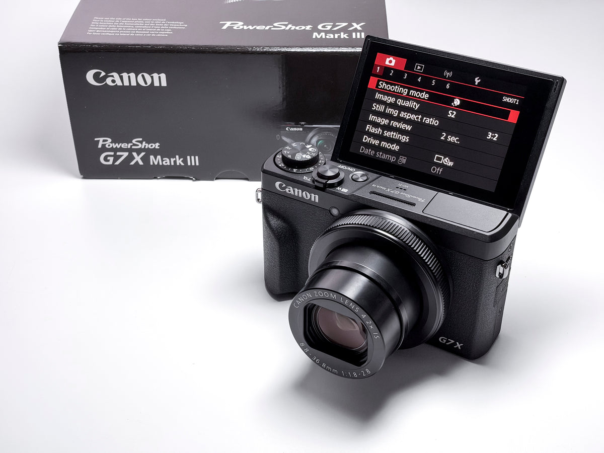 Canon G7X Mark III Compact Camera 4K - MINT Condition, 1 Year Warranty, G7 X