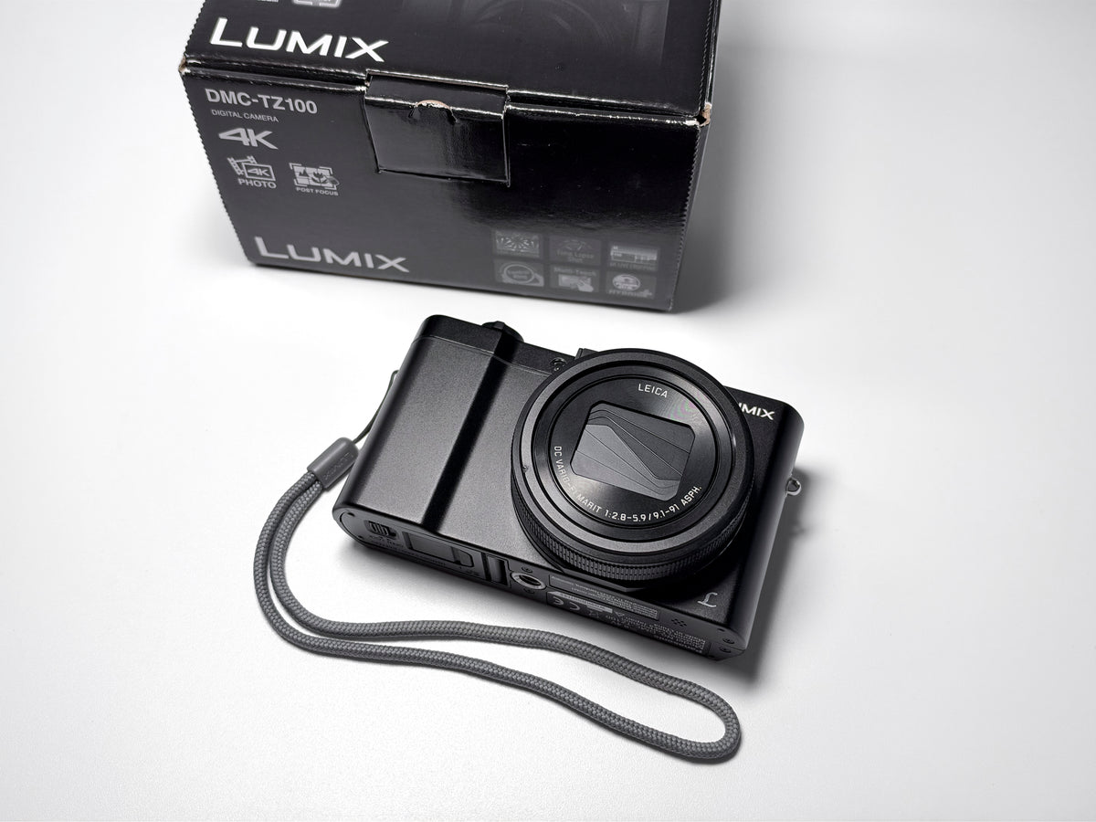 Panasonic Lumix TZ100 10x Zoom Digital Camera - 1 Year Warranty, Excellent TZ101