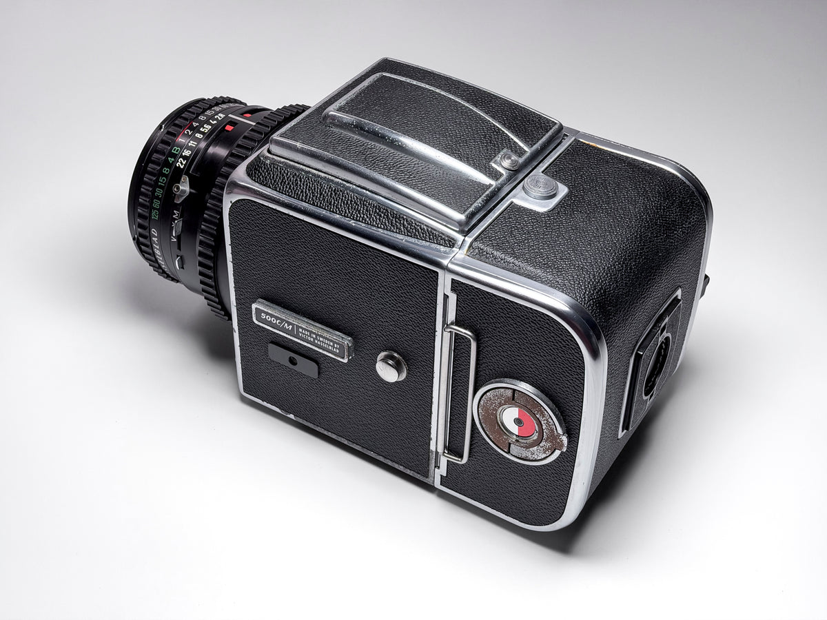 Hasselblad 500 CM C/M + Zeiss 80mm Planar T*  - Medium Format, Perfectly Working